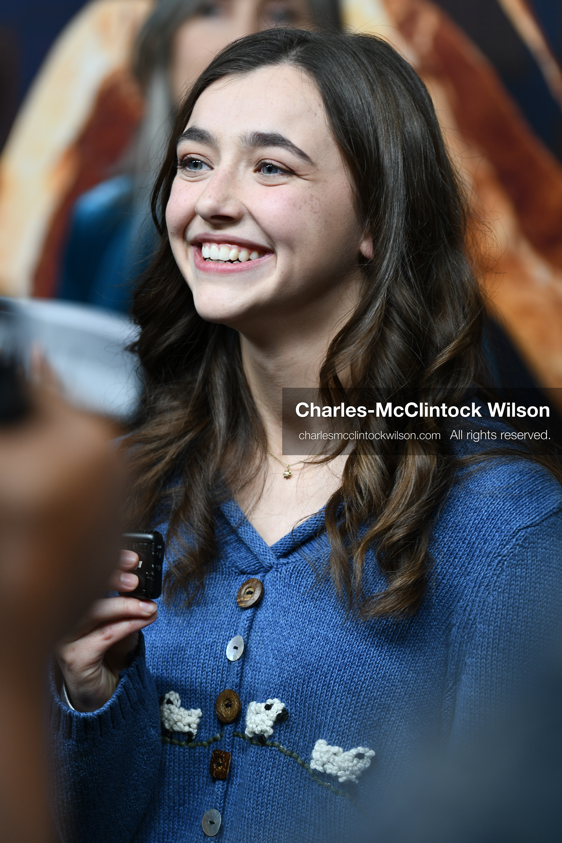 December 8, 2025, Lehi, Utah, USA: ASHLEY BOETTCHER, voice of Teen Zeruiah in DAVID, attends the world premiere of DAVID at Megaplex Theatres Thanksgiving Point in Lehi, Utah, USA. (Credit Image: © Charles-McClintock Wilson/ZUMA Press Wire)