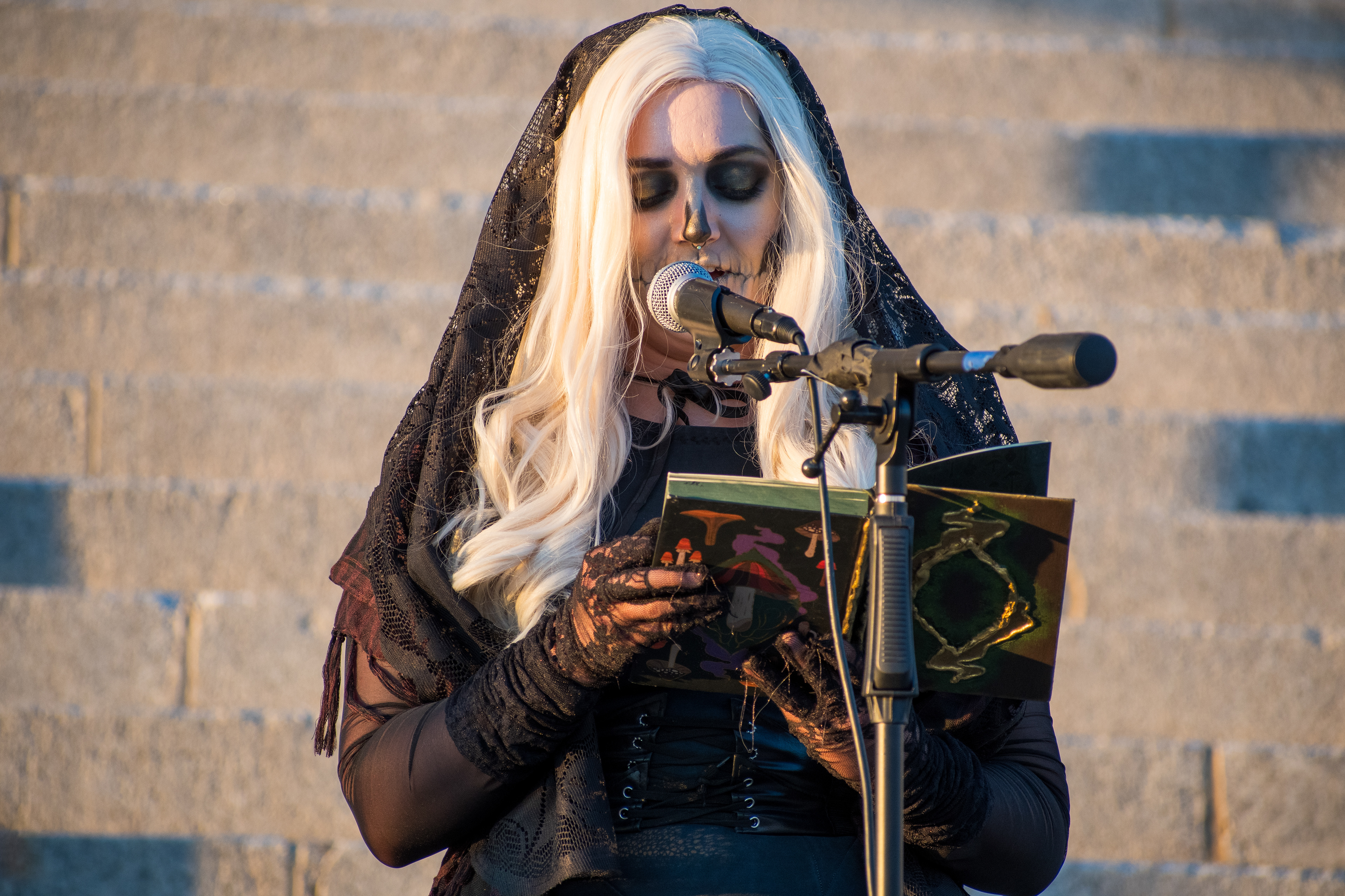 October 10, 2025, Salt Lake City, Utah, USA: A speaker addresses attendees during the Free Palestine Rally organized in front of the Utah State Capitol. (Credit Image: © Charles-McClintock Wilson/ZUMA Press Wire)