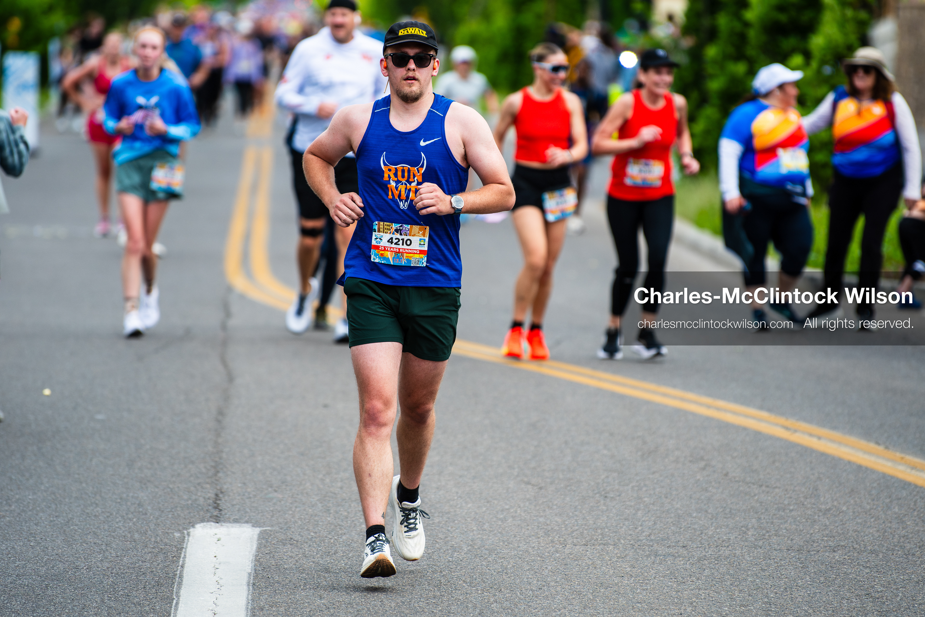 May 16, 2026, Ogden, Utah, USA: Runners make their way along the course during the 25th Annual America First Ogden Marathon in Ogden, Utah, on Saturday, May 16, 2026. The event drew thousands of participants and spectators for the milestone 25th running of the marathon. (Credit Image: © Charles-McClintock Wilson/ZUMA Press Wire)
