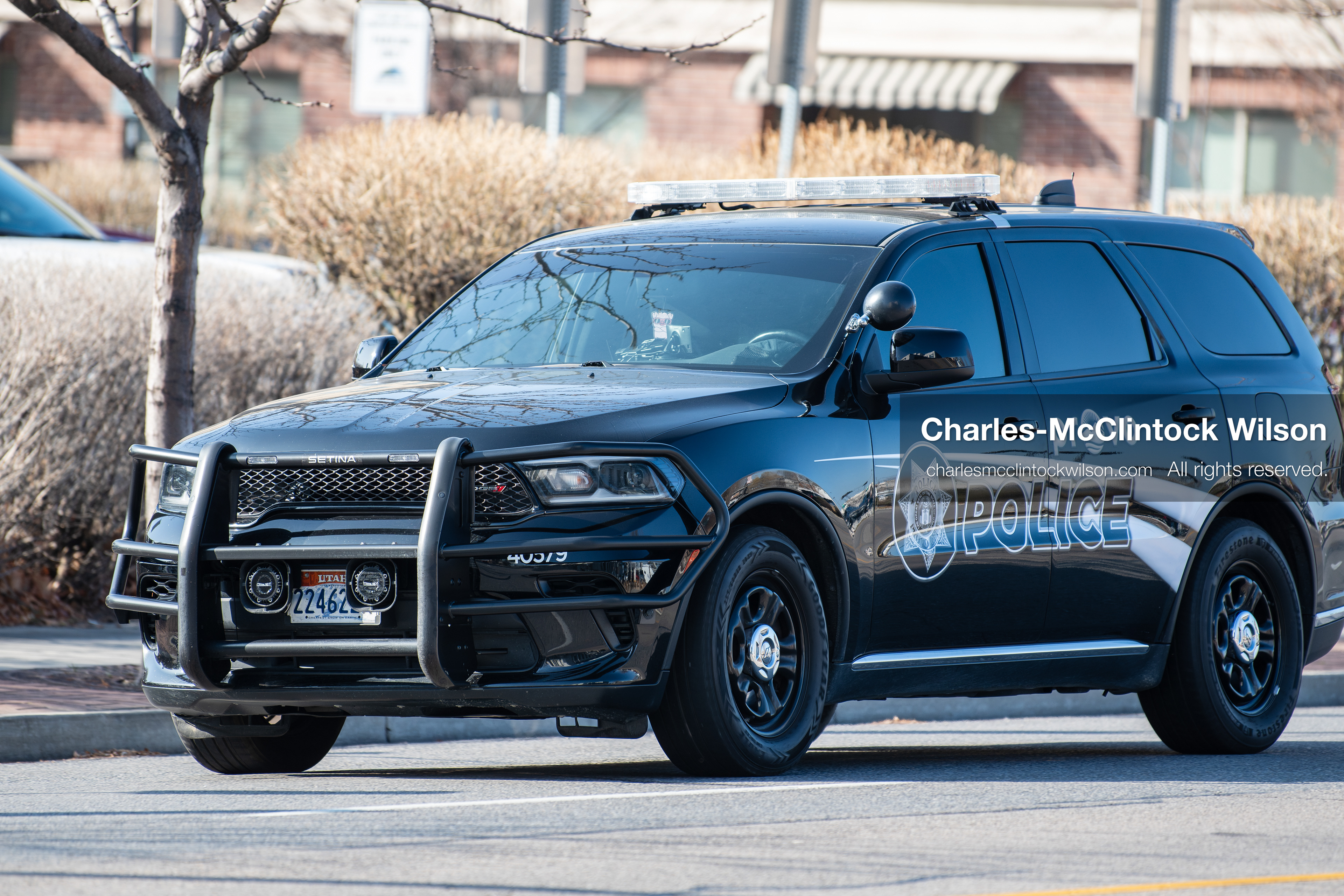 January 16, 2026, Provo, Utah, USA: A Provo Police Department vehicle is seen near the Fourth Judicial District Courthouse in Provo, Utah, during the January 16, 2026, court hearing for Tyler Robinson. Robinson is the alleged killer of US conservative figure Charlie Kirk, who was fatally shot during an event at Utah Valley University. (Credit Image: © Charles-McClintock Wilson/ZUMA Press Wire)