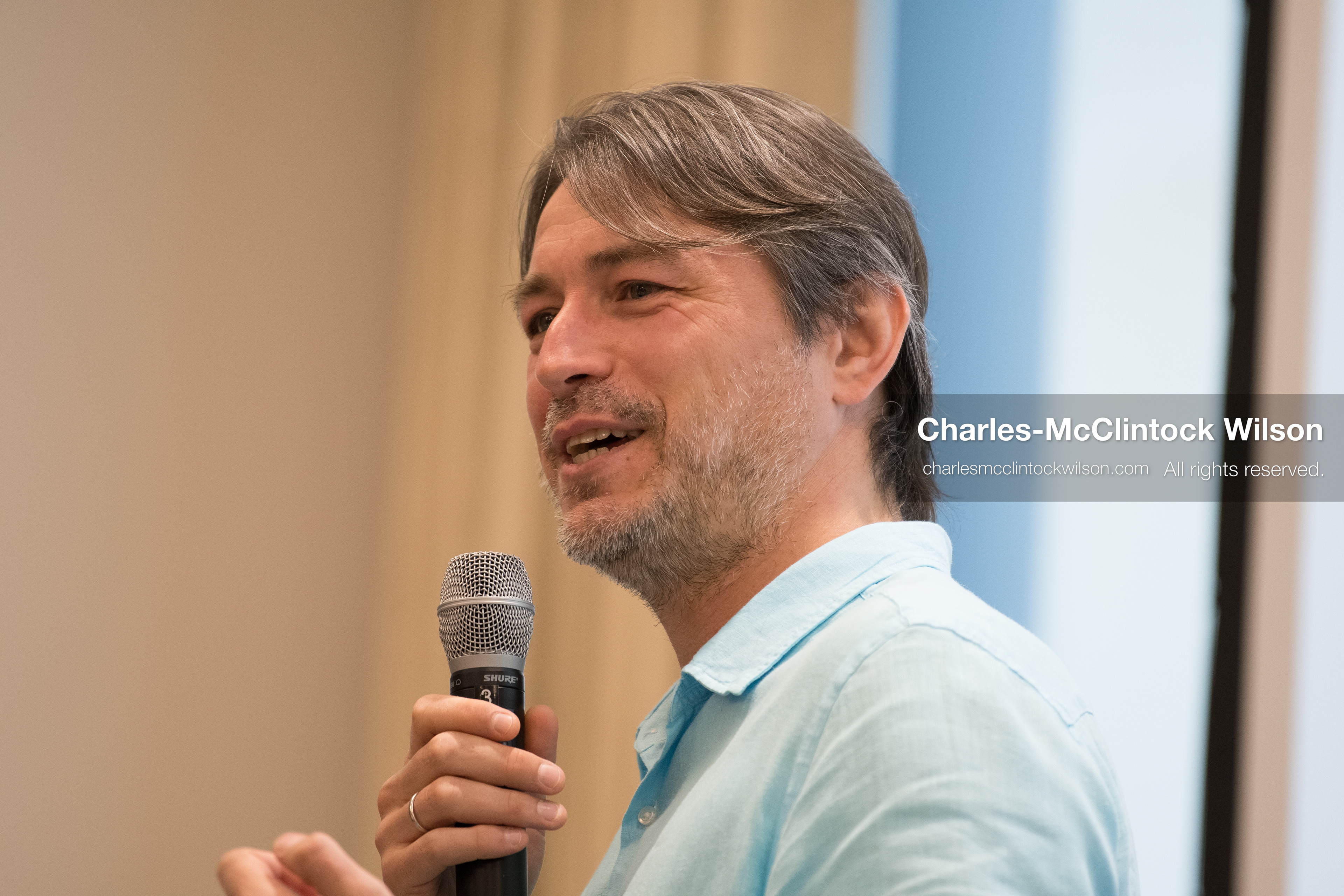  July 23, 2026, Salt Lake City, Utah, USA: Ukrainian activist SERHIY PRYTULA speaks during a community meeting at the Utah State Capitol building in Salt Lake City, Utah, on Thursday, July 23, 2026. The event, titled ''Ukraine in the Fifth Year of the Full-Scale War: An Honest Conversation,'' was hosted by the Prytula Foundation USA to discuss civil defense and ongoing humanitarian aid initiatives. (Credit Image: © Charles-McClintock Wilson/ZUMA Press Wire)