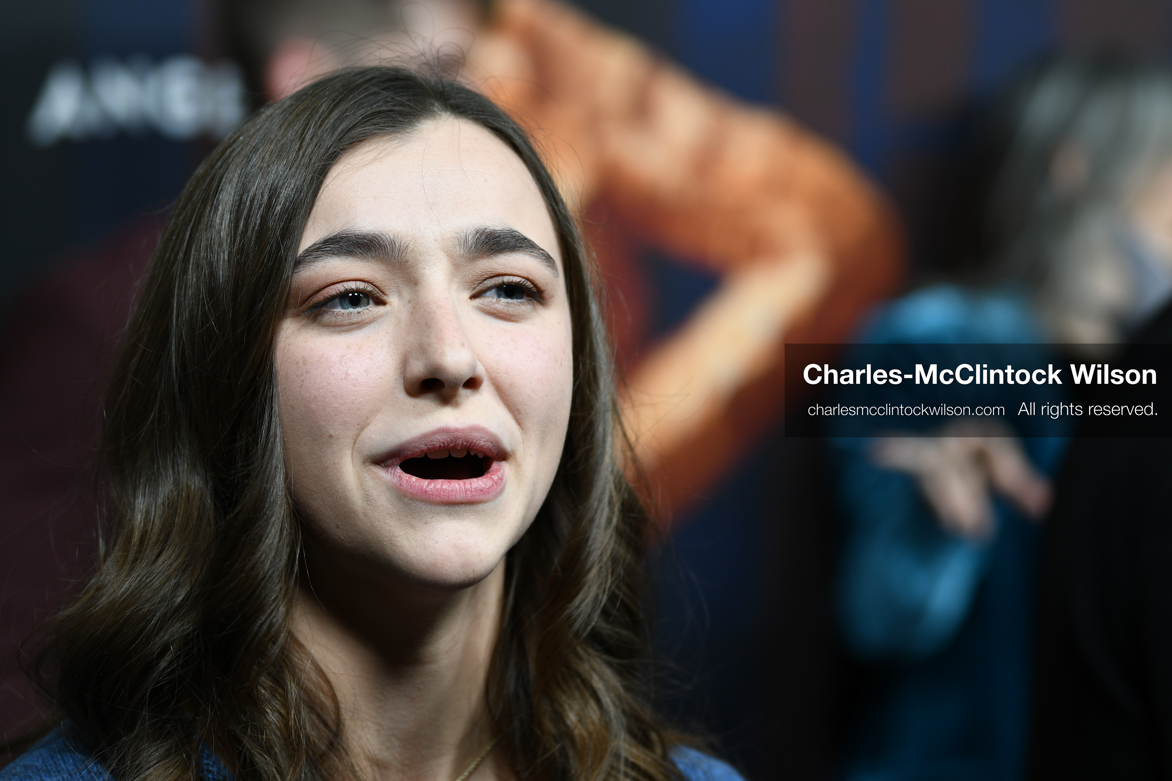December 8, 2025, Lehi, Utah, USA: ASHLEY BOETTCHER, voice of Teen Zeruiah in DAVID, attends the world premiere of DAVID at Megaplex Theatres Thanksgiving Point in Lehi, Utah, USA. (Credit Image: © Charles-McClintock Wilson/ZUMA Press Wire)