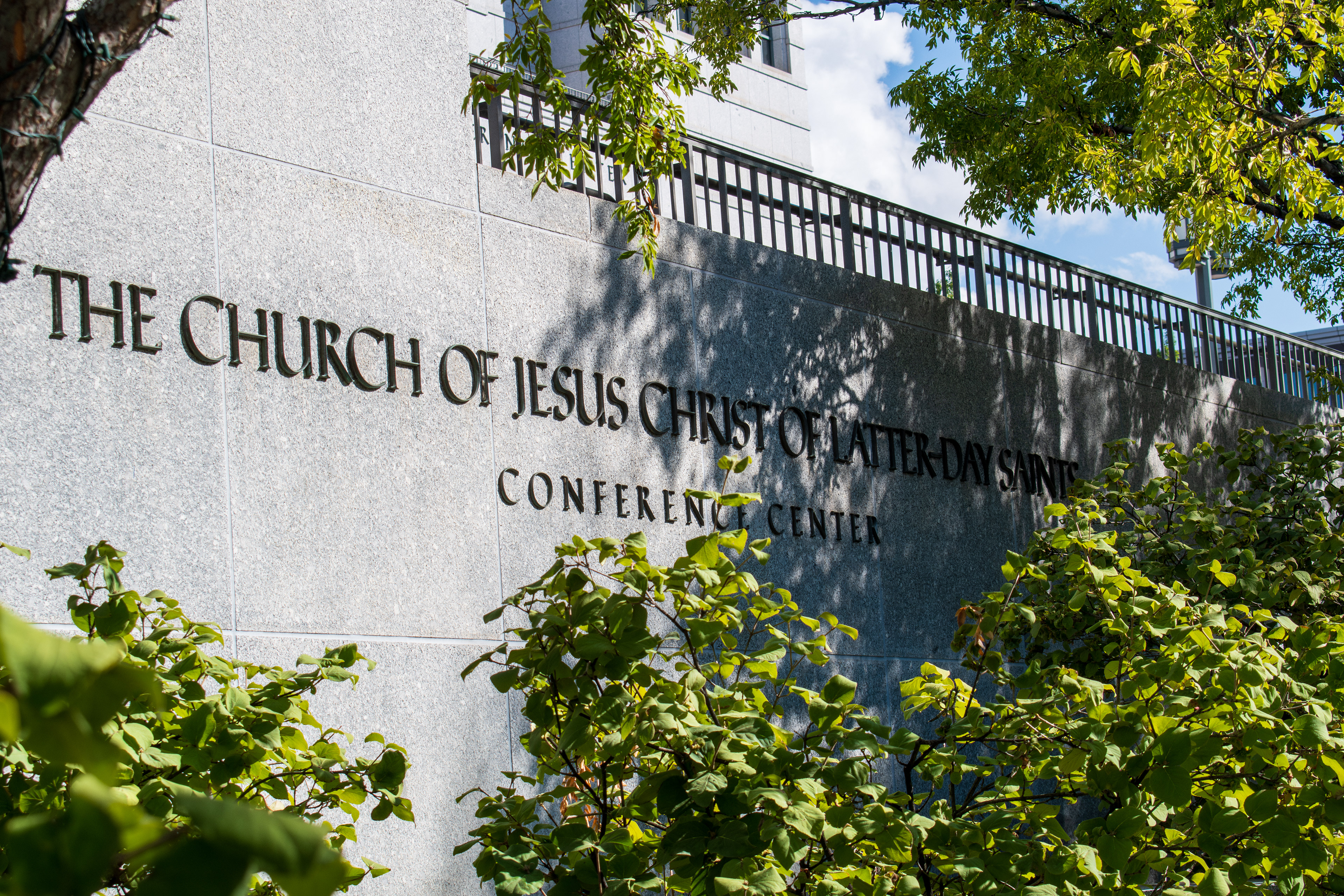 October 6, 2025, Salt Lake City, Utah, USA: Exterior view of the Conference Center of the Church of Jesus Christ of Latter-day Saints during the public viewing for Russell M. Nelson, the Church's 17th president. Nelson died at his home in Salt Lake City, Utah, on September 27, 2025, at the age of 101. (Credit Image: © Charles-McClintock Wilson/ZUMA Press Wire)