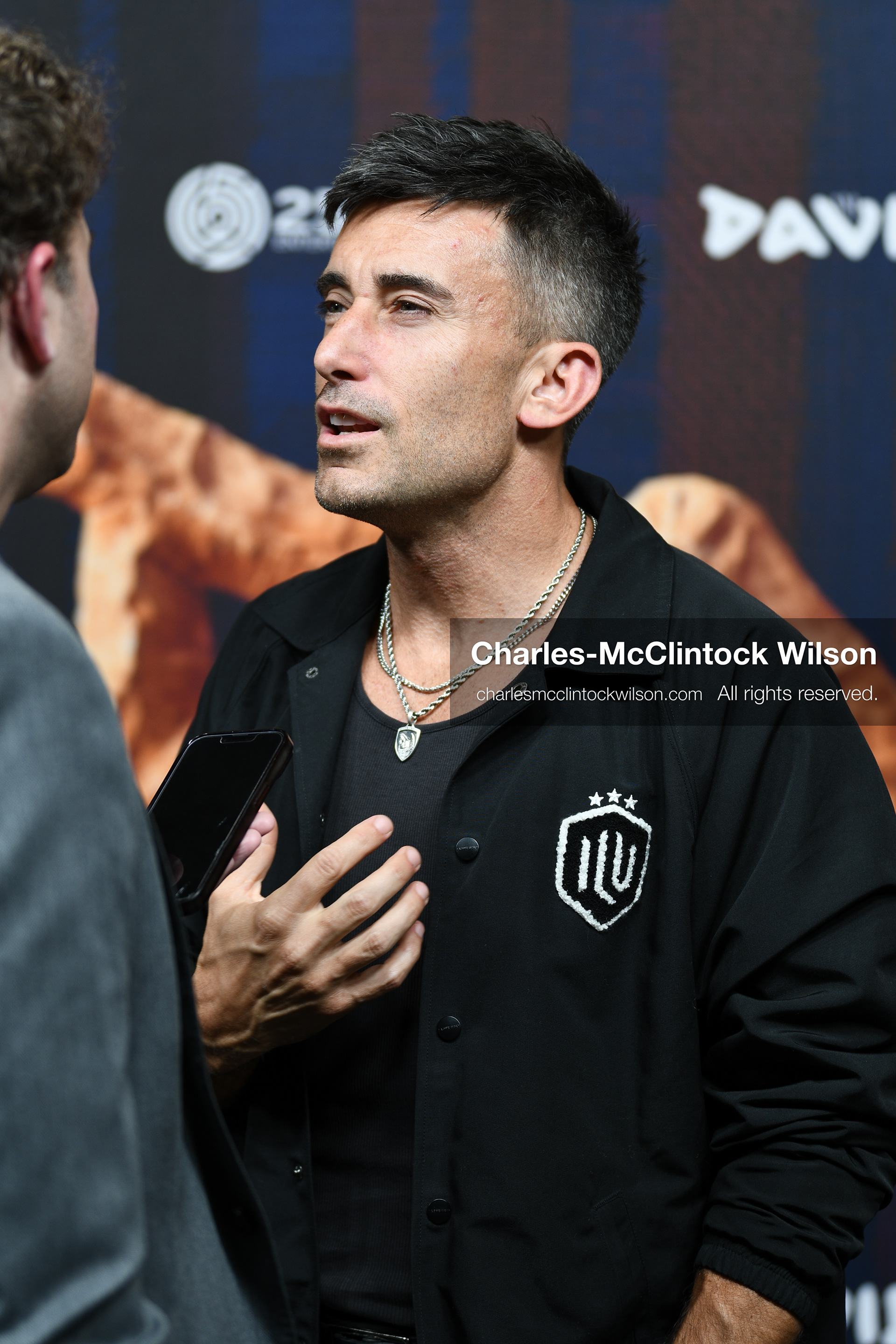 December 8, 2025, Lehi, Utah, USA: PHIL WICKHAM, voice of David, attends the world premiere of DAVID at Megaplex Theatres Thanksgiving Point in Lehi, Utah, USA. (Credit Image: © Charles-McClintock Wilson/ZUMA Press Wire)
