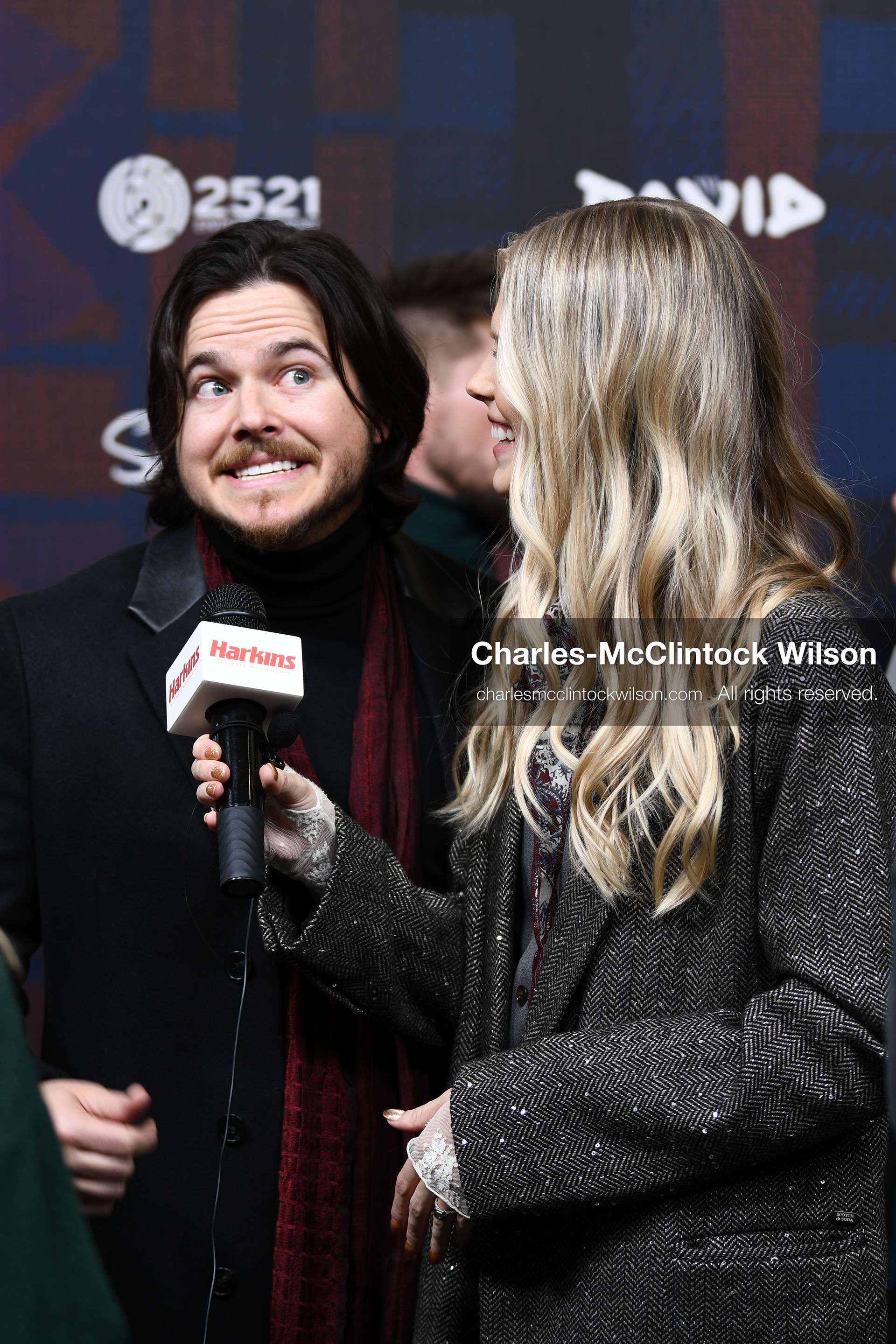 December 8, 2025, Lehi, Utah, USA: BROCK MONROE and MOLLY KATE KESTNER attend the world premiere of DAVID at Megaplex Theatres Thanksgiving Point in Lehi, Utah, USA. (Credit Image: © Charles-McClintock Wilson/ZUMA Press Wire)