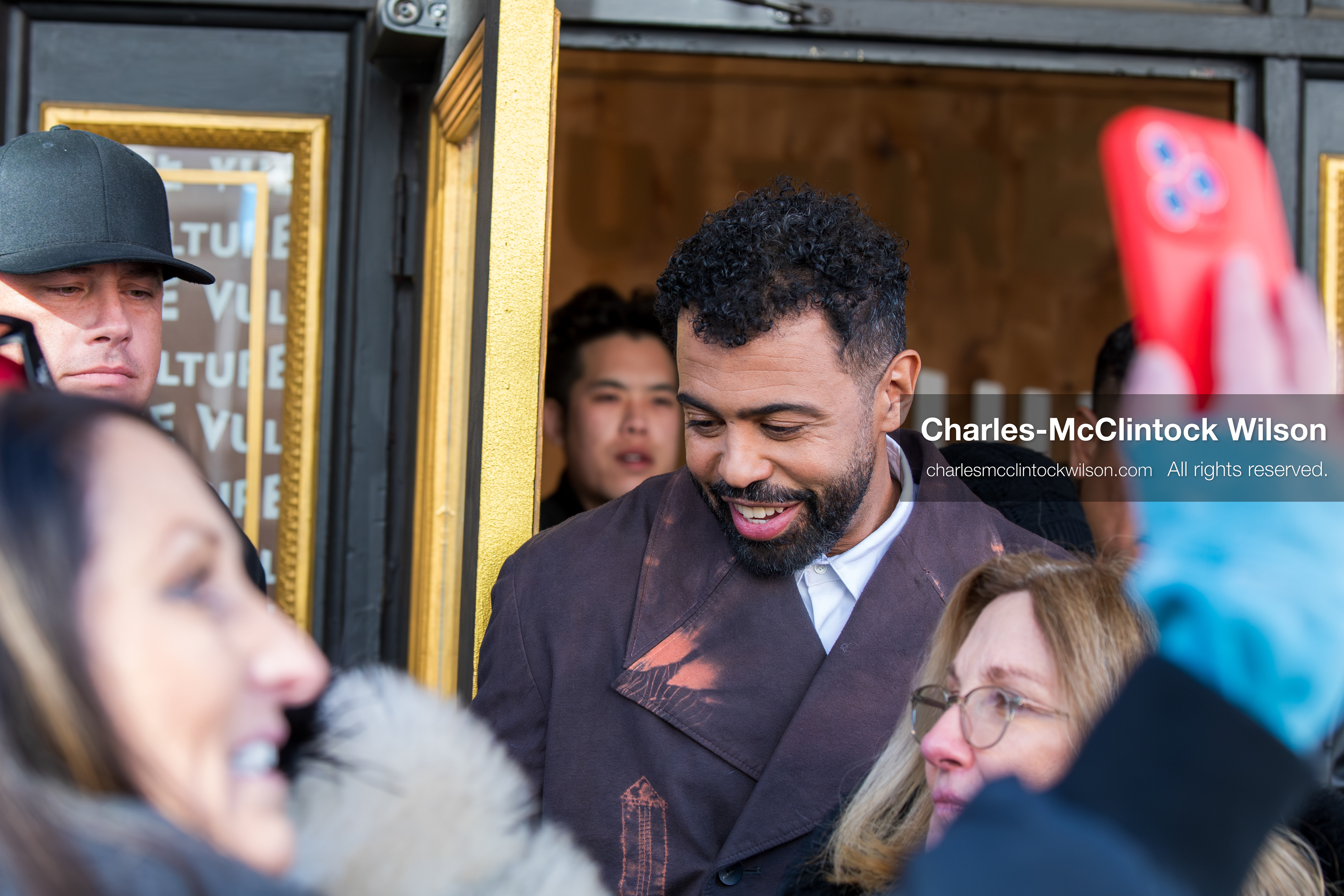 January 26, 2026, Park City, Utah, USA: US actor DAVEED DIGGS greets fans outside The Vulture Spot during the 2026 Sundance Film Festival in Park City, Utah. (Credit Image: © Charles McClintock Wilson/ZUMA Press Wire)