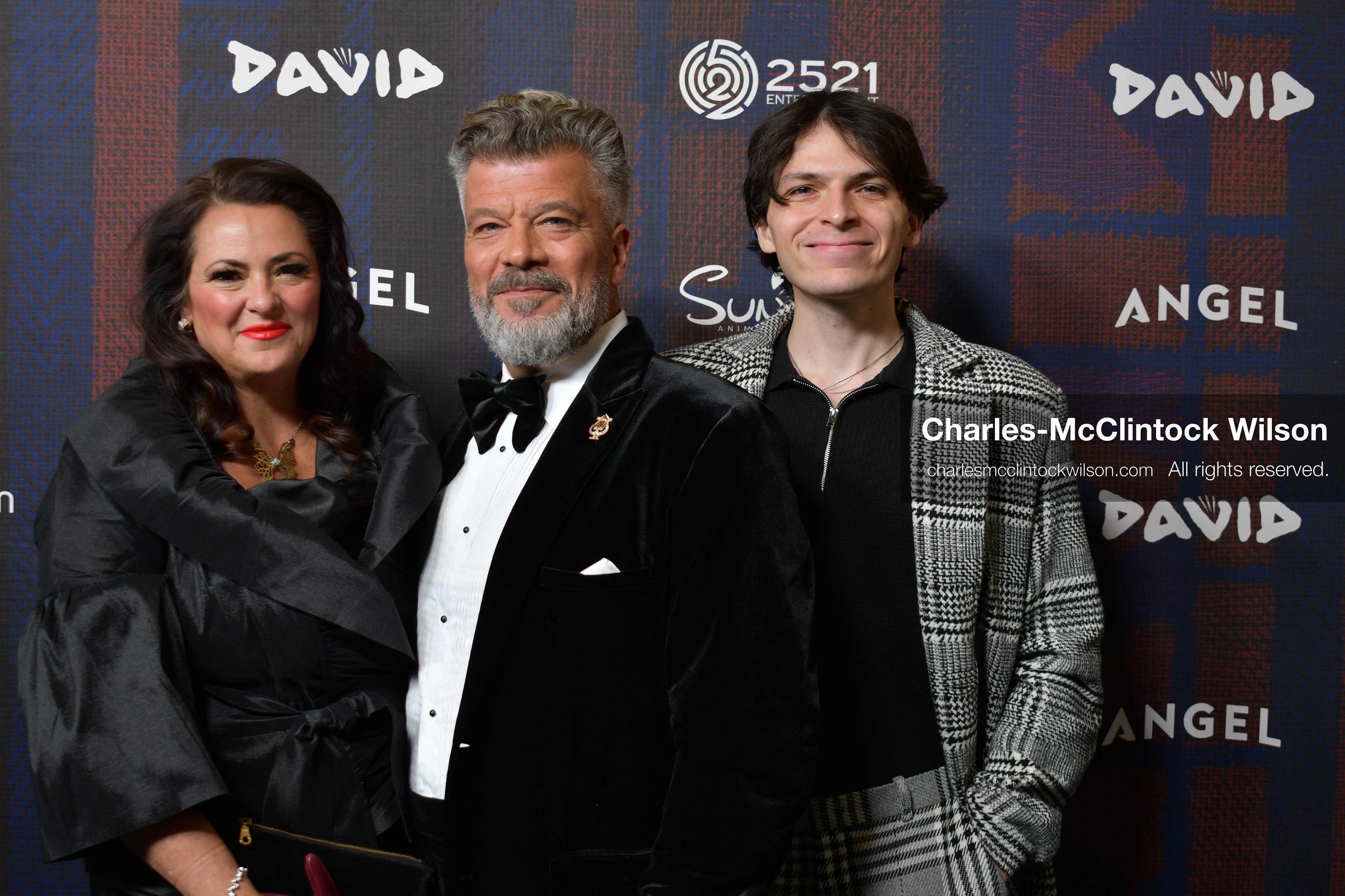 December 8, 2025, Lehi, Utah, USA: BRIAN STIVALE and his family attend the world premiere of DAVID at Megaplex Theatres Thanksgiving Point in Lehi, Utah, USA. (Credit Image: © Charles-McClintock Wilson/ZUMA Press Wire)