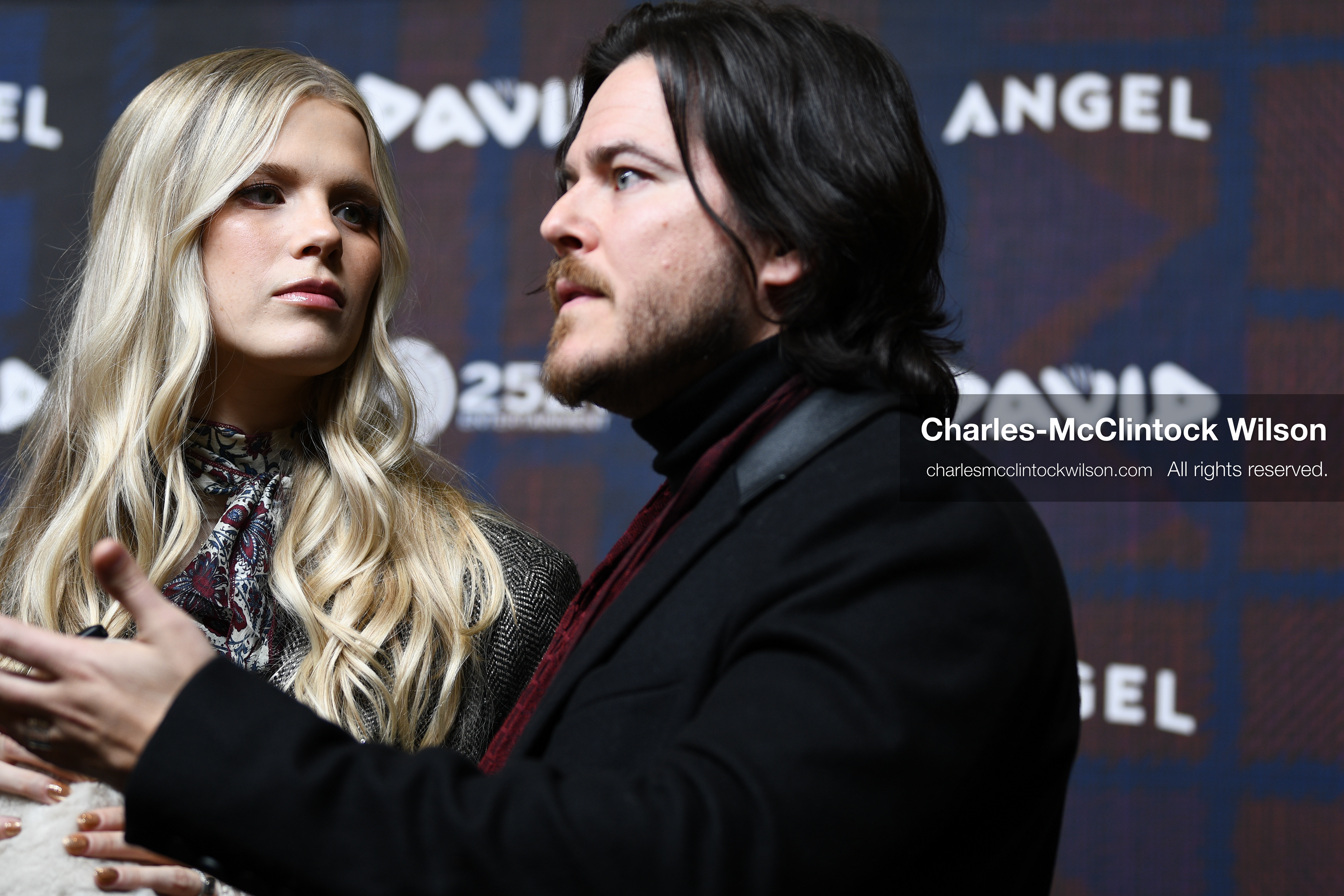 December 8, 2025, Lehi, Utah, USA: BROCK MONROE and MOLLY KATE KESTNER attend the world premiere of DAVID at Megaplex Theatres Thanksgiving Point in Lehi, Utah, USA. (Credit Image: © Charles-McClintock Wilson/ZUMA Press Wire)