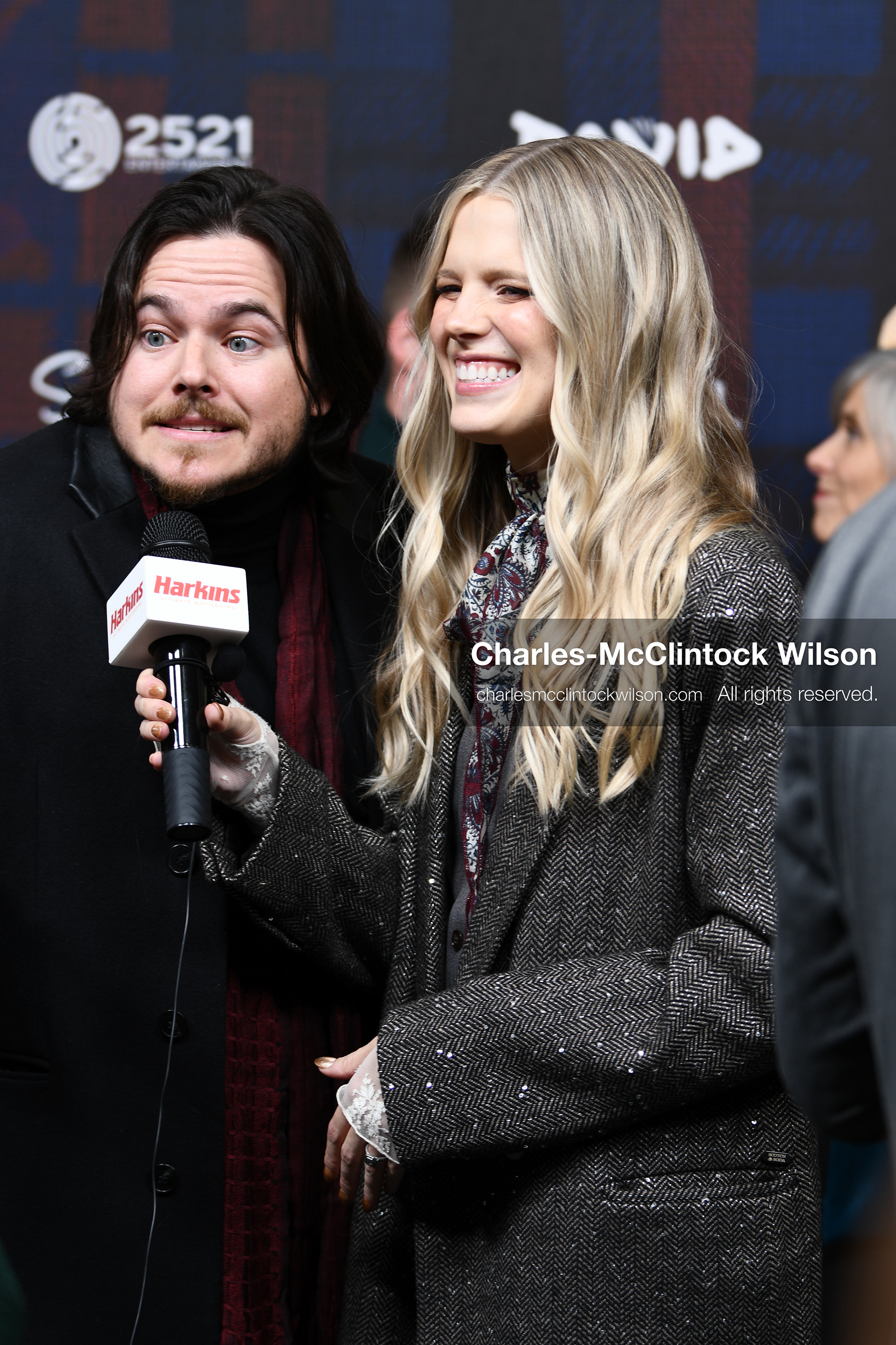 December 8, 2025, Lehi, Utah, USA: BROCK MONROE and MOLLY KATE KESTNER attend the world premiere of DAVID at Megaplex Theatres Thanksgiving Point in Lehi, Utah, USA. (Credit Image: © Charles-McClintock Wilson/ZUMA Press Wire)
