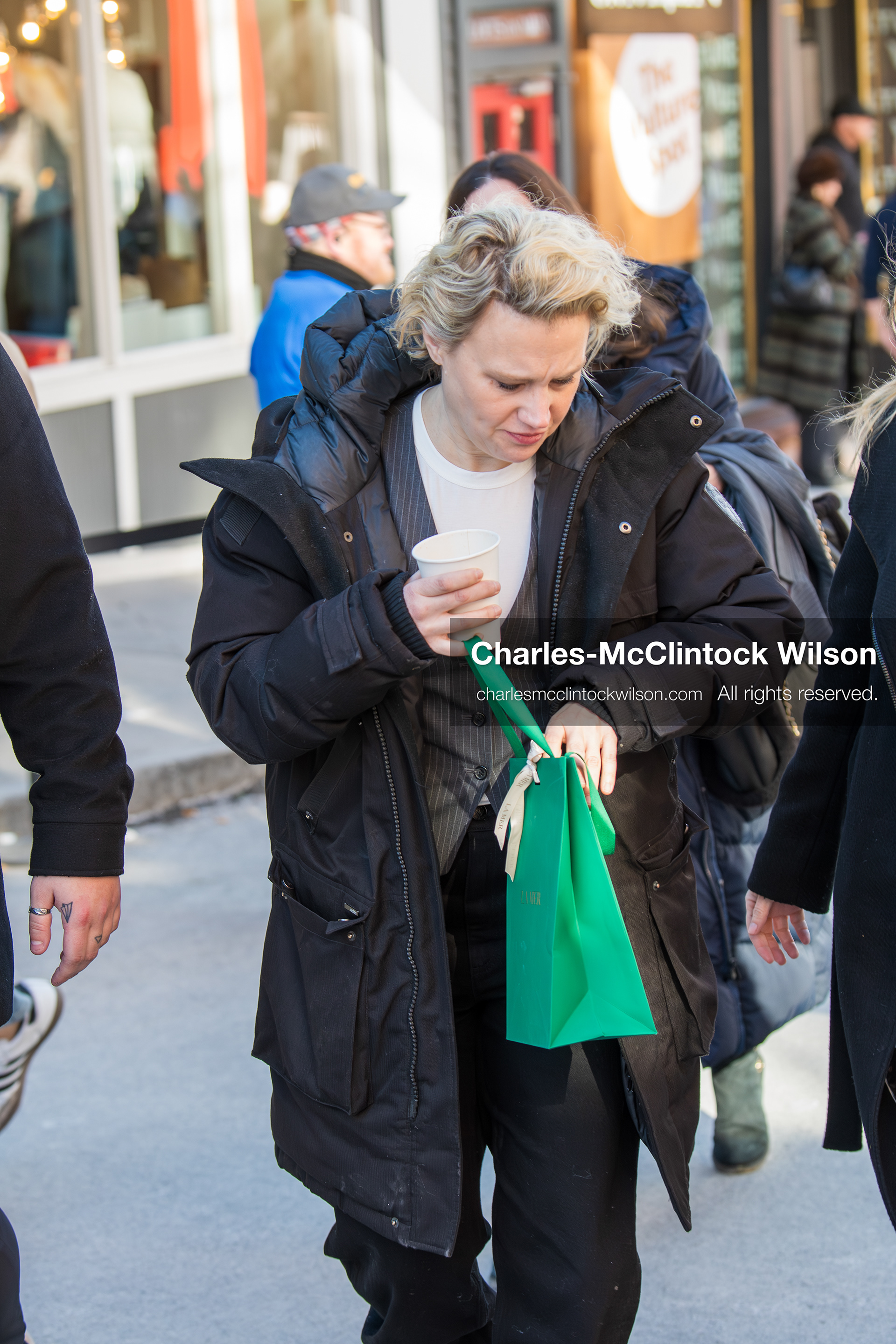 January 26, 2026, Park City, Utah, USA: US actress and comedian KATE MCKINNON leaves The Vulture Spot during the 2026 Sundance Film Festival in Park City, Utah. (Credit Image: © Charles McClintock Wilson/ZUMA Press Wire)