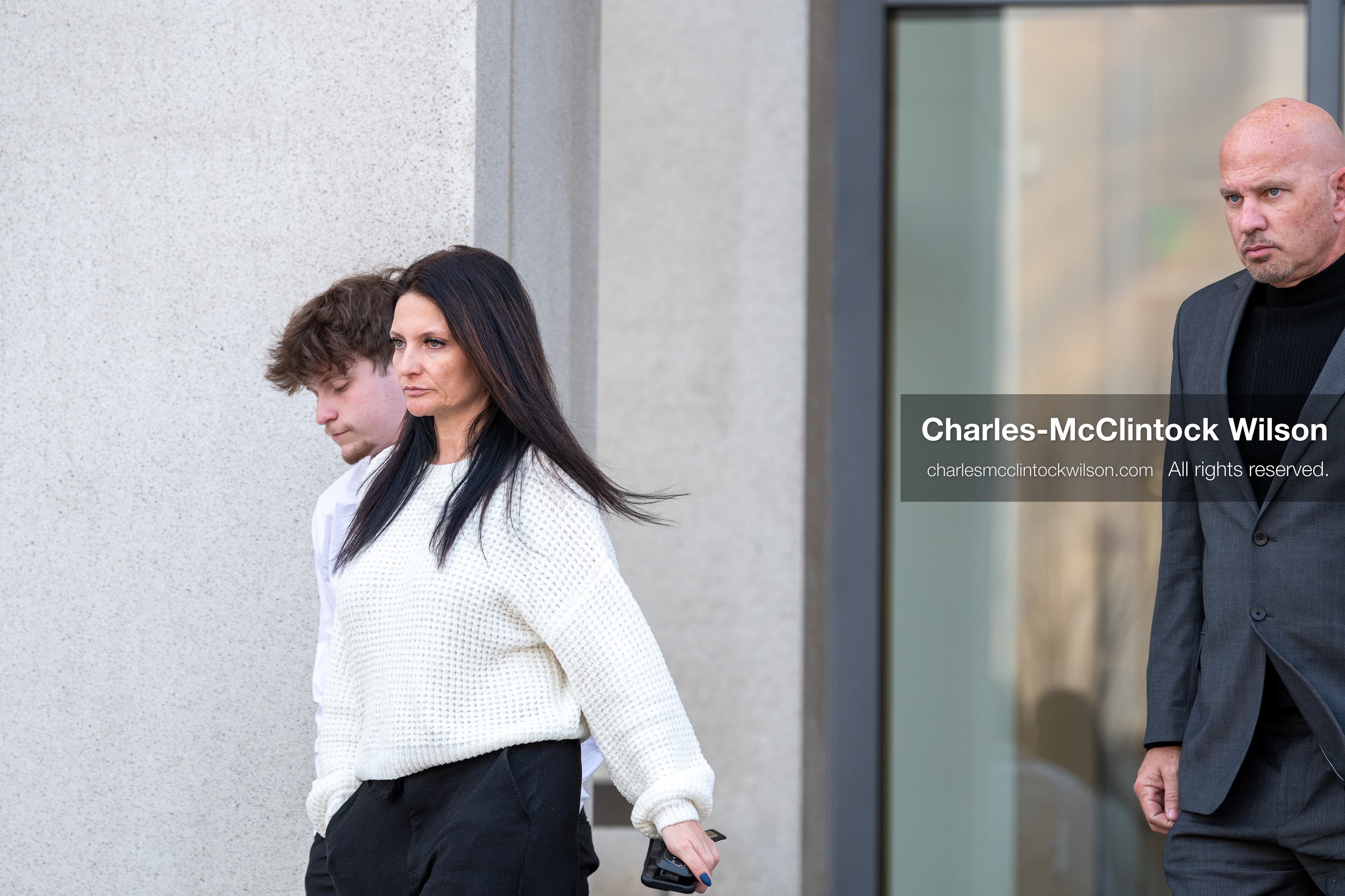 January 16, 2026, Provo, Utah, USA: AMBER ROBINSON, mother of Tyler Robinson, leaves the Fourth Judicial District Courthouse in Provo, Utah, after the court hearing on January 16, 2026. Tyler Robinson is the alleged killer of US conservative figure Charlie Kirk, who was fatally shot during an event at Utah Valley University. (Credit Image: © Charles-McClintock Wilson/ZUMA Press Wire)