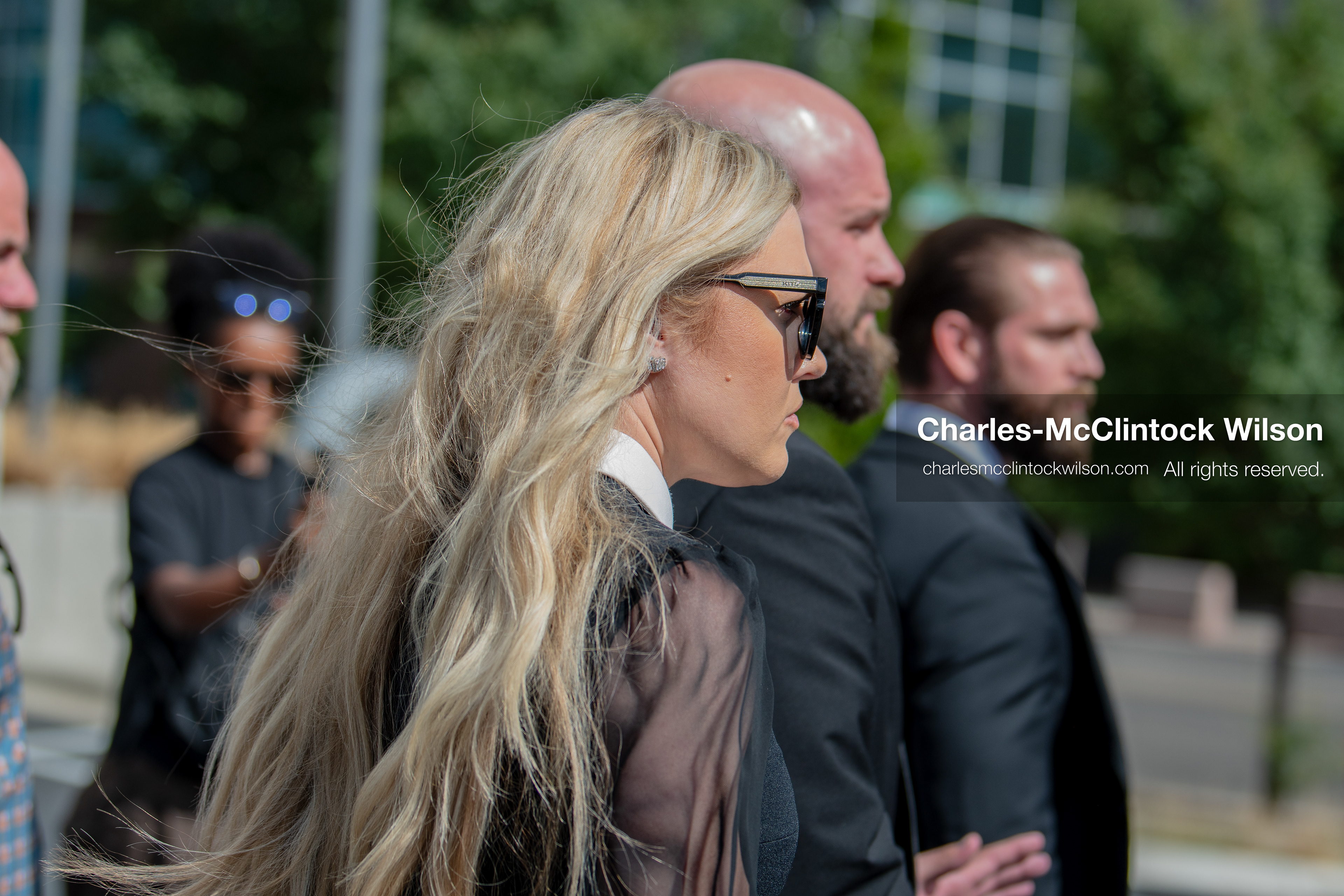  July 6, 2026, Provo, Utah, USA: ERIKA KIRK, CEO of Turning Point USA and widow of conservative activist Charlie Kirk, leaves the Fourth District Court in Provo following the preliminary hearing in the Tyler Robinson case. The hearing will determine whether prosecutors have established probable cause for the case to proceed. (Credit Image: © Charles-McClintock Wilson/ZUMA Press Wire)