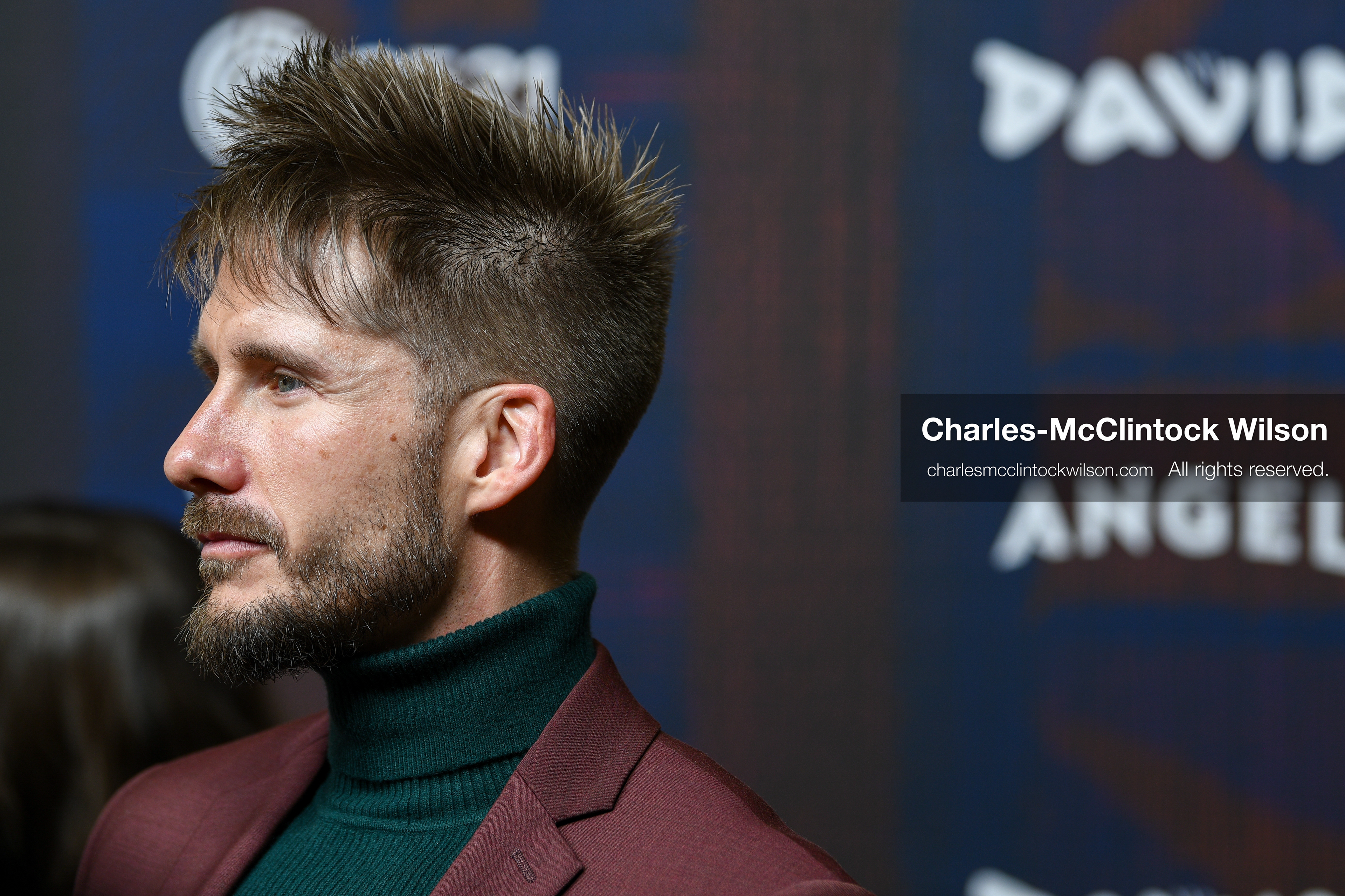 December 8, 2025, Lehi, Utah, USA: DAVID HELLING, filmmaker known for His Only Son, attends the world premiere of DAVID at Megaplex Theatres Thanksgiving Point. in Lehi, Utah, USA. (Credit Image: © Charles-McClintock Wilson/ZUMA Press Wire)