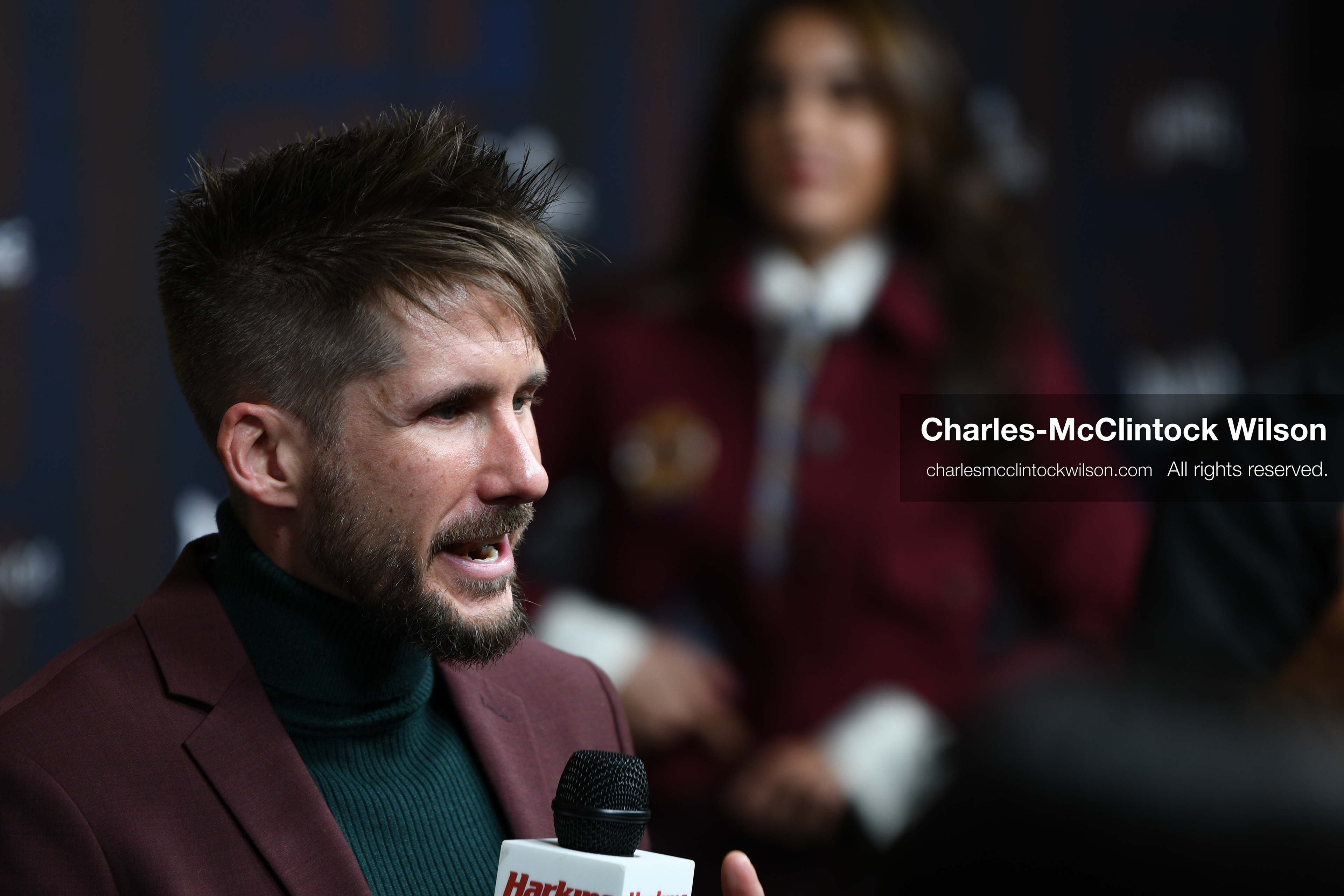 December 8, 2025, Lehi, Utah, USA: DAVID HELLING, filmmaker known for His Only Son, attends the world premiere of DAVID at Megaplex Theatres Thanksgiving Point. in Lehi, Utah, USA. (Credit Image: © Charles-McClintock Wilson/ZUMA Press Wire)
