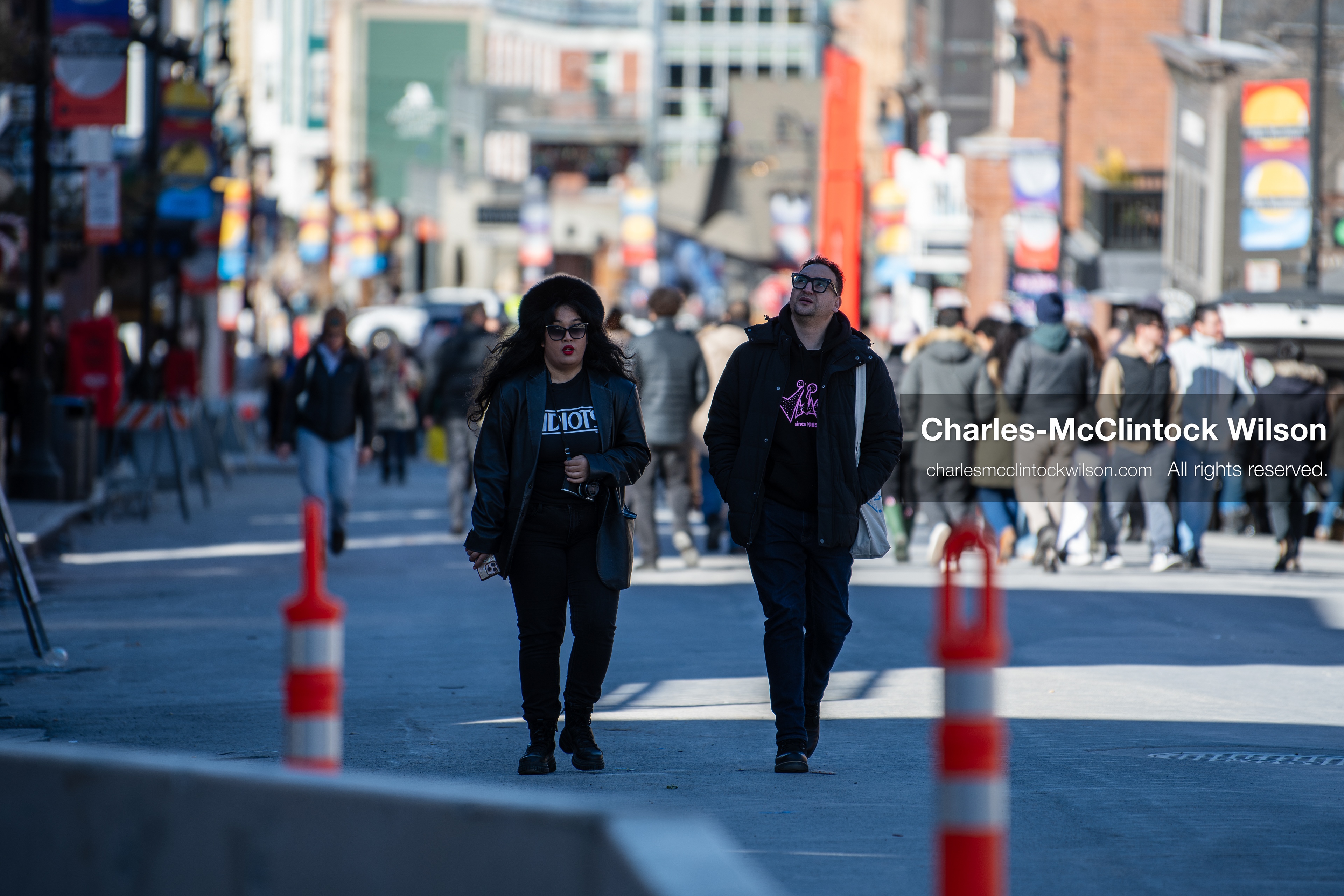  January 26, 2026, Park City, Utah, USA: Pedestrians walk along Main Street during the 2026 Sundance Film Festival in Park City, Utah, on Monday, Jan. 26, 2026. (Credit Image: © Charles McClintock Wilson/ZUMA Press Wire)
