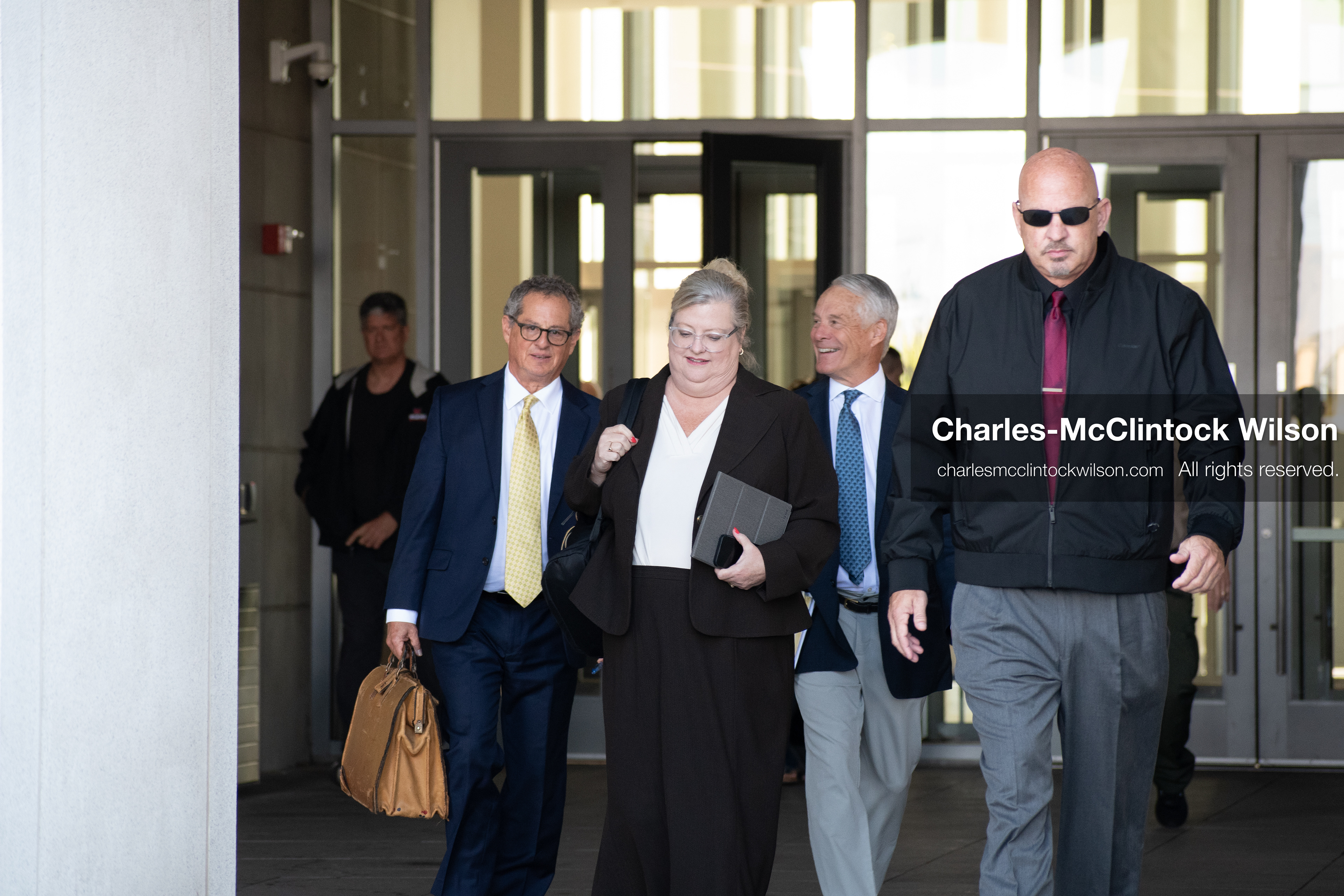 SEPTEMBER 29, 2025 — PROVO, UTAH, USA: Kathryn Nester, attorney for Tyler Robinson, walks outside the Utah County Court ahead of a waiver hearing. Robinson, charged with aggravated murder in the September 10 shooting death of conservative activist Charlie Kirk at Utah Valley University, appeared virtually for the proceedings. (Credit Image: © Charles‑McClintock Wilson / ZUMA Press Wire)