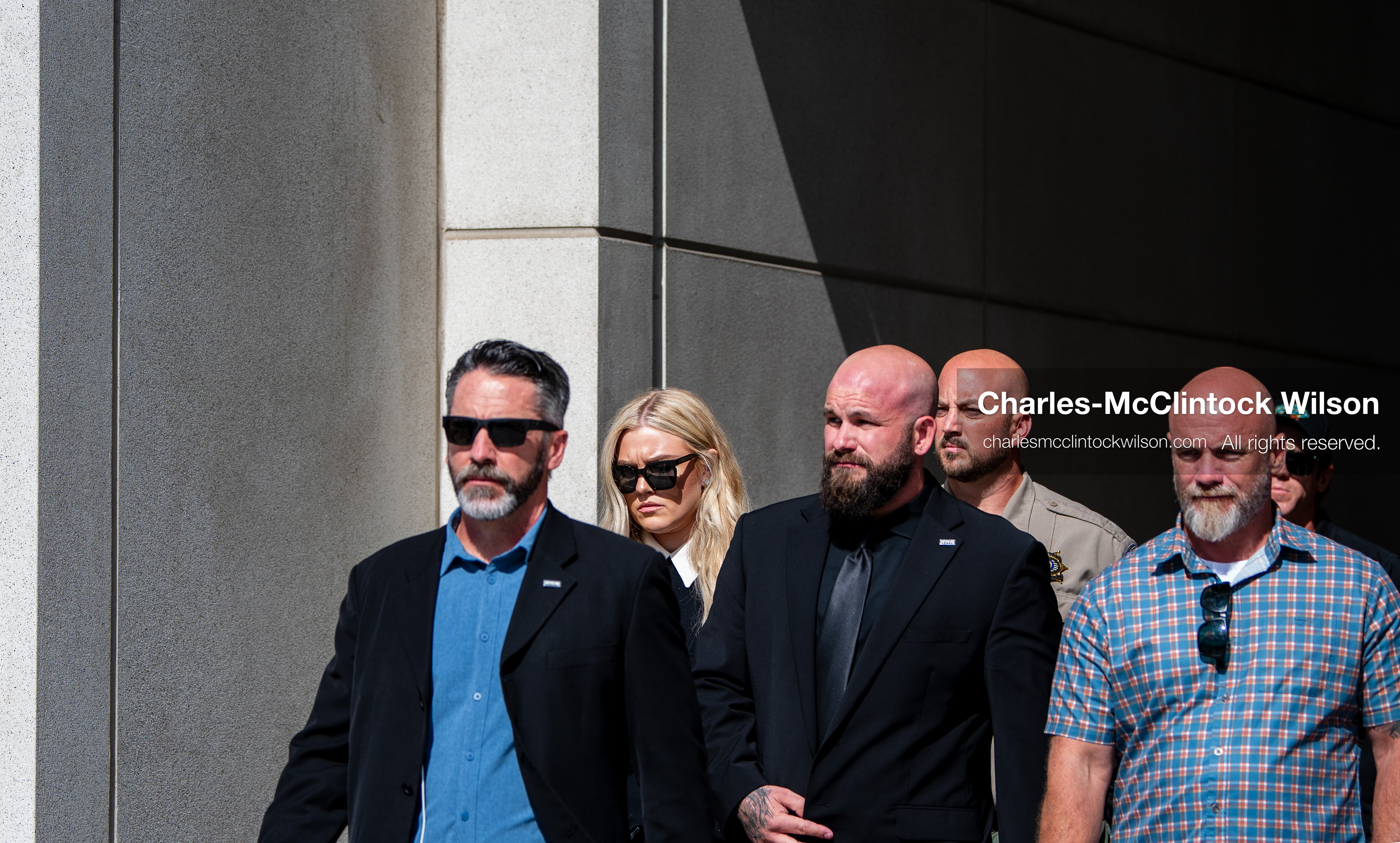  July 6, 2026, Provo, Utah, USA: ERIKA KIRK, CEO of Turning Point USA and widow of conservative activist Charlie Kirk, leaves the Fourth District Court in Provo following the preliminary hearing in the Tyler Robinson case. The hearing will determine whether prosecutors have established probable cause for the case to proceed. (Credit Image: © Charles-McClintock Wilson/ZUMA Press Wire)