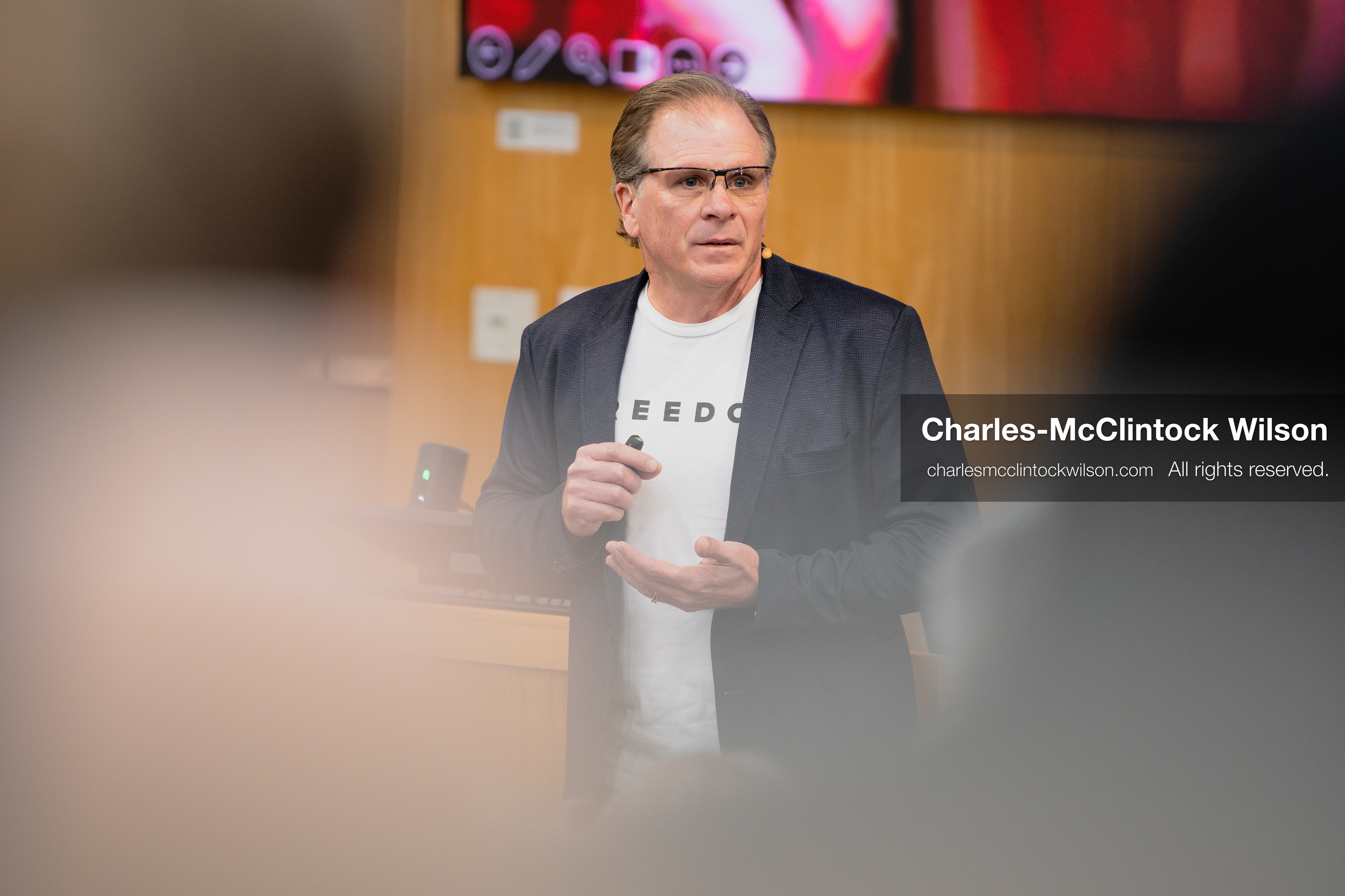 March 26, 2026, Orem, Utah, USA: US author, Christian apologist, and founder of http://CrossExamined.org Frank Turek speaks during a stop on his “Change My Mind” College Tour at Utah Valley University in Orem, Utah. The event, hosted by Ratio Christi, included discussions on faith, philosophy, and the problem of evil. (Credit Image: © Charles-McClintock Wilson/ZUMA Press Wire)