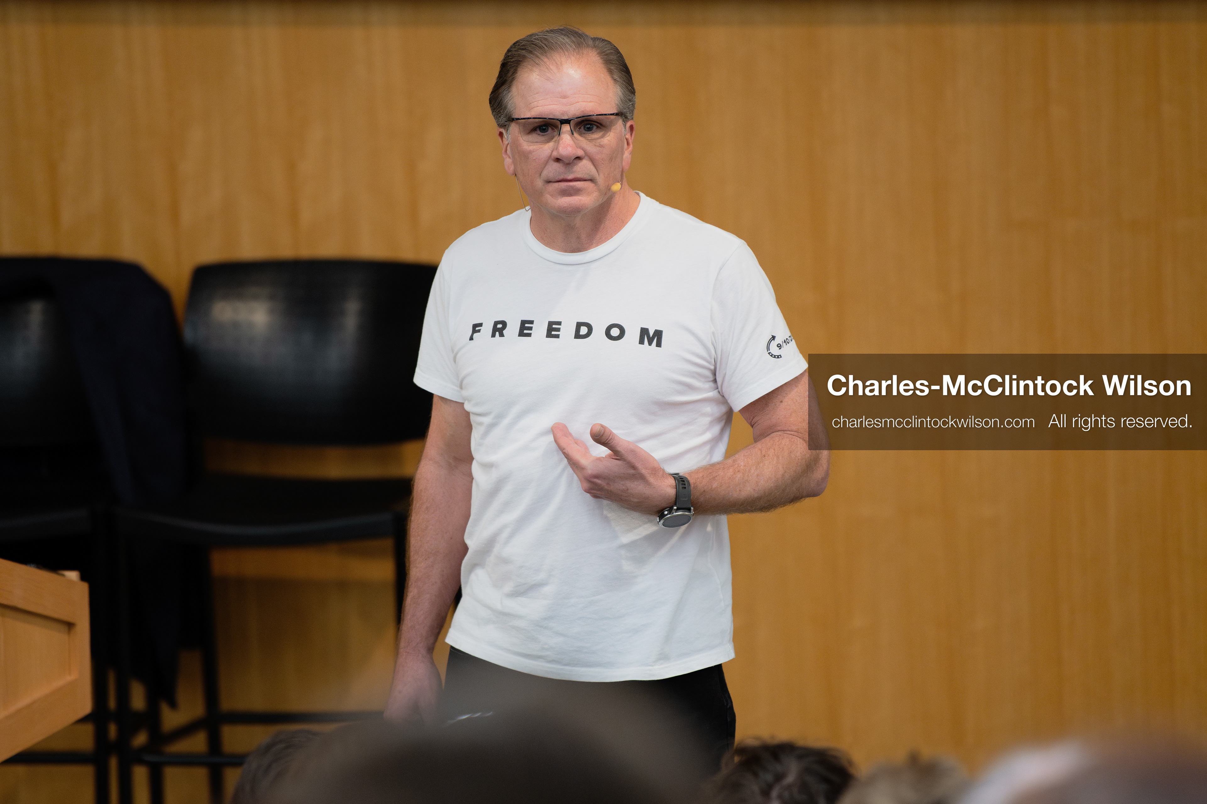 March 26, 2026, Orem, Utah, USA: US author, Christian apologist, and founder of http://CrossExamined.org Frank Turek speaks during a stop on his “Change My Mind” College Tour at Utah Valley University in Orem, Utah. The event, hosted by Ratio Christi, included discussions on faith, philosophy, and the problem of evil. (Credit Image: © Charles-McClintock Wilson/ZUMA Press Wire)