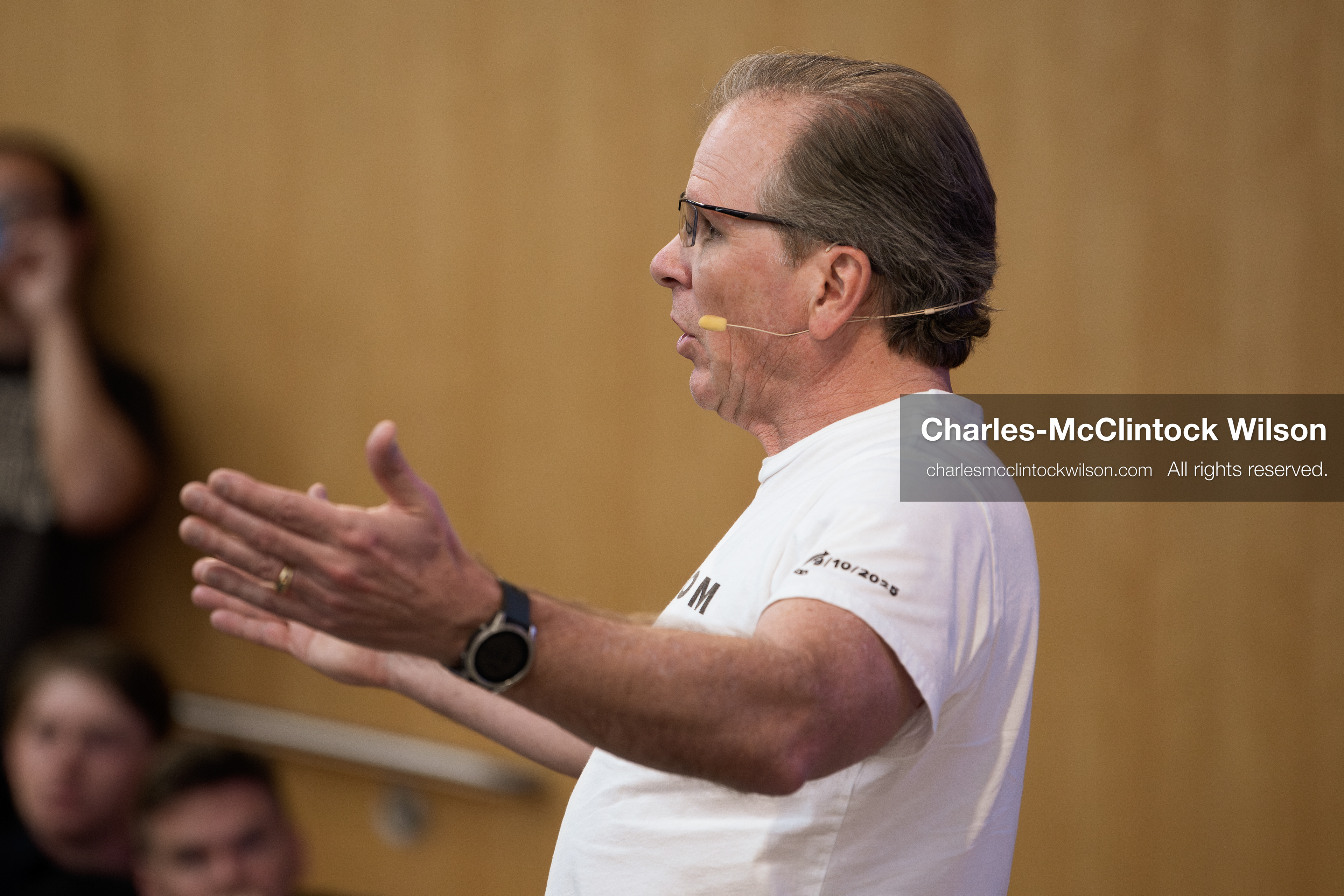 March 26, 2026, Orem, Utah, USA: US author, Christian apologist, and founder of http://CrossExamined.org Frank Turek speaks during a stop on his “Change My Mind” College Tour at Utah Valley University in Orem, Utah. The event, hosted by Ratio Christi, included discussions on faith, philosophy, and the problem of evil. (Credit Image: © Charles-McClintock Wilson/ZUMA Press Wire)