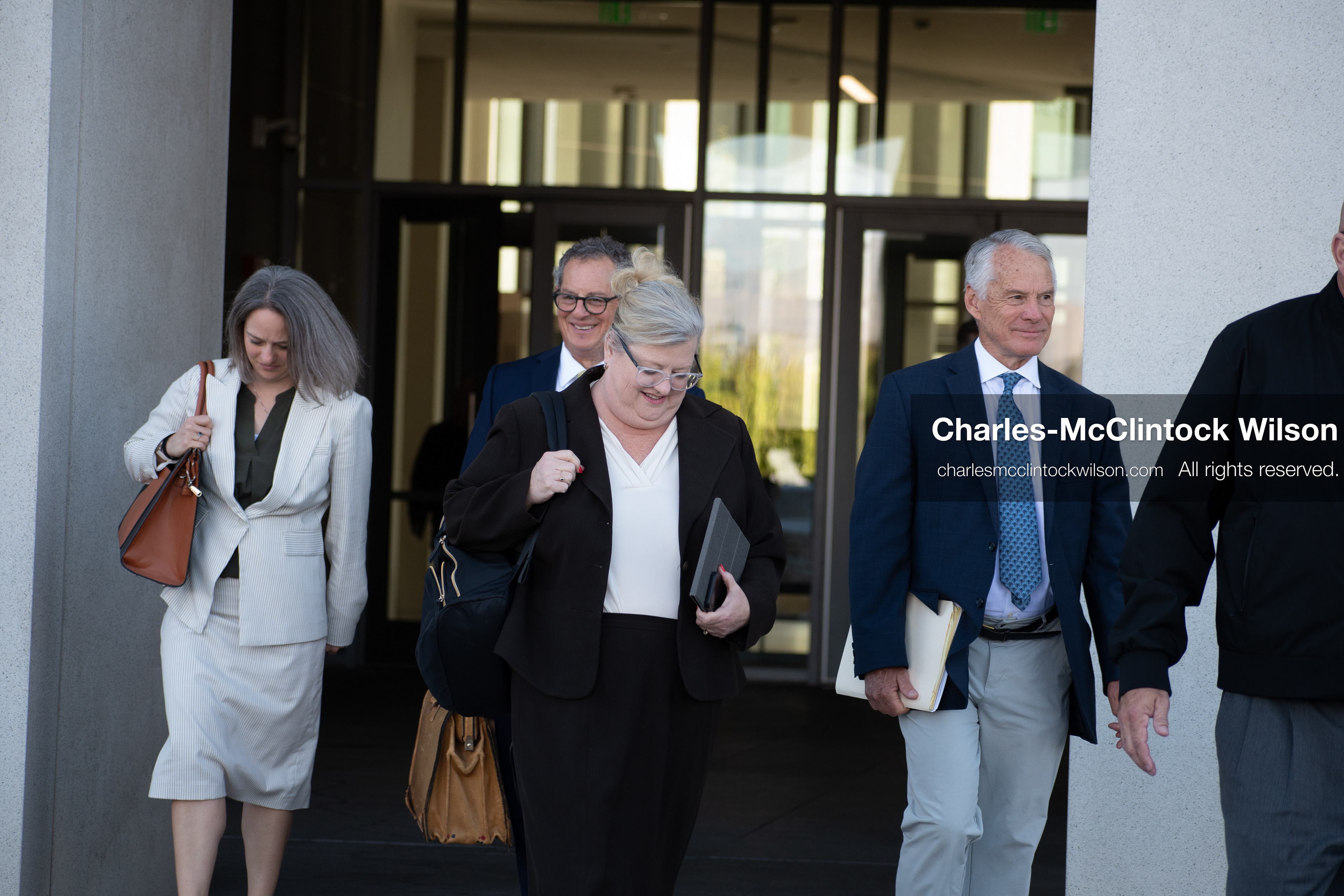 SEPTEMBER 29, 2025 — PROVO, UTAH, USA: Kathryn Nester, attorney for Tyler Robinson, walks outside the Utah County Court ahead of a waiver hearing. Robinson, charged with aggravated murder in the September 10 shooting death of conservative activist Charlie Kirk at Utah Valley University, appeared virtually for the proceedings. (Credit Image: © Charles‑McClintock Wilson / ZUMA Press Wire)