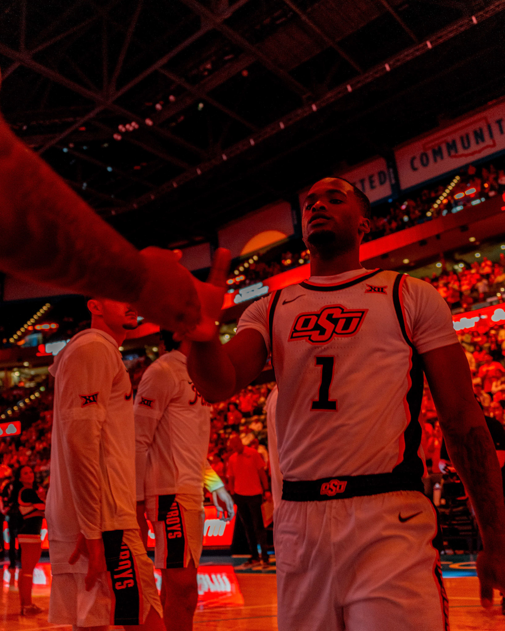 Image Taken at OkState vs Oklahoma, 13, 12, 2025, Paycom Center, Oklahoma City Oklahoma. Carson Skidmore/OSU Athletics