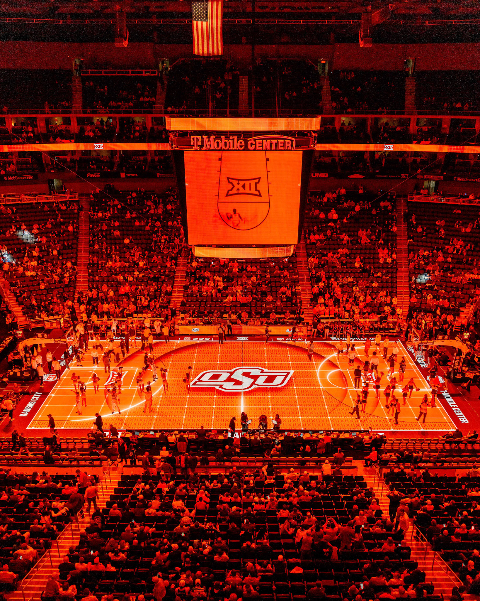 Image Taken at MBB vs TCU (Big 12 Tournamentt, 12, 03, 2026, T-Mobile Center, Kansas City Missouri. Carson Skidmore/OSU Athletics