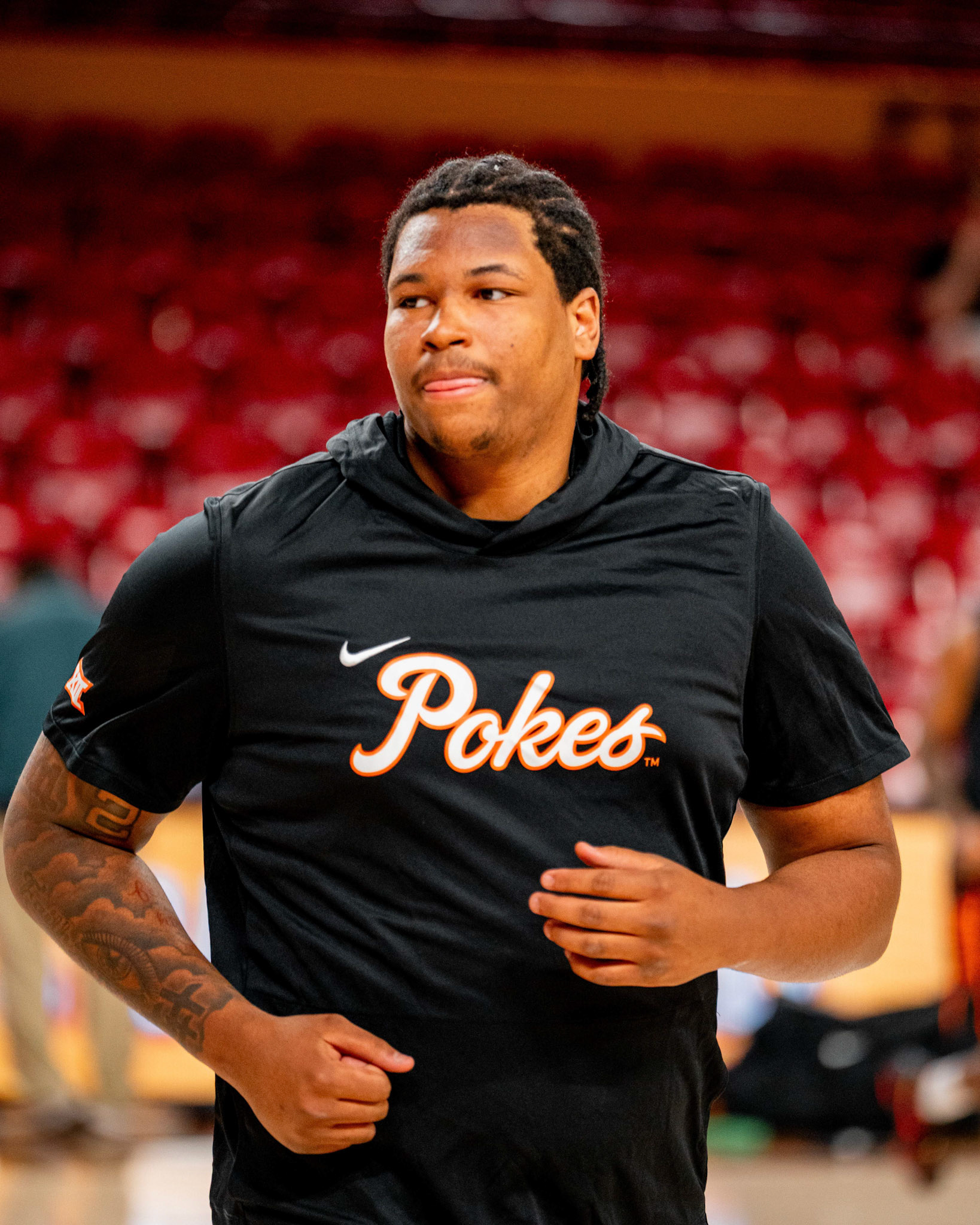 Image Taken at Oklahoma State Mens Basketball at Arizona State University, 10, 02, 2026, Desert Financial Arena, Tempe, Arizona. Carson Skidmore/OSU Athletics