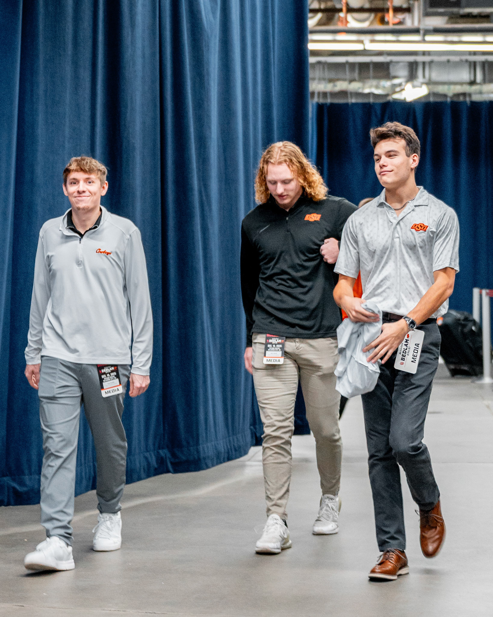 Image Taken at OkState vs Oklahoma, 13, 12, 2025, Paycom Center, Oklahoma City Oklahoma. Carson Skidmore/OSU Athletics