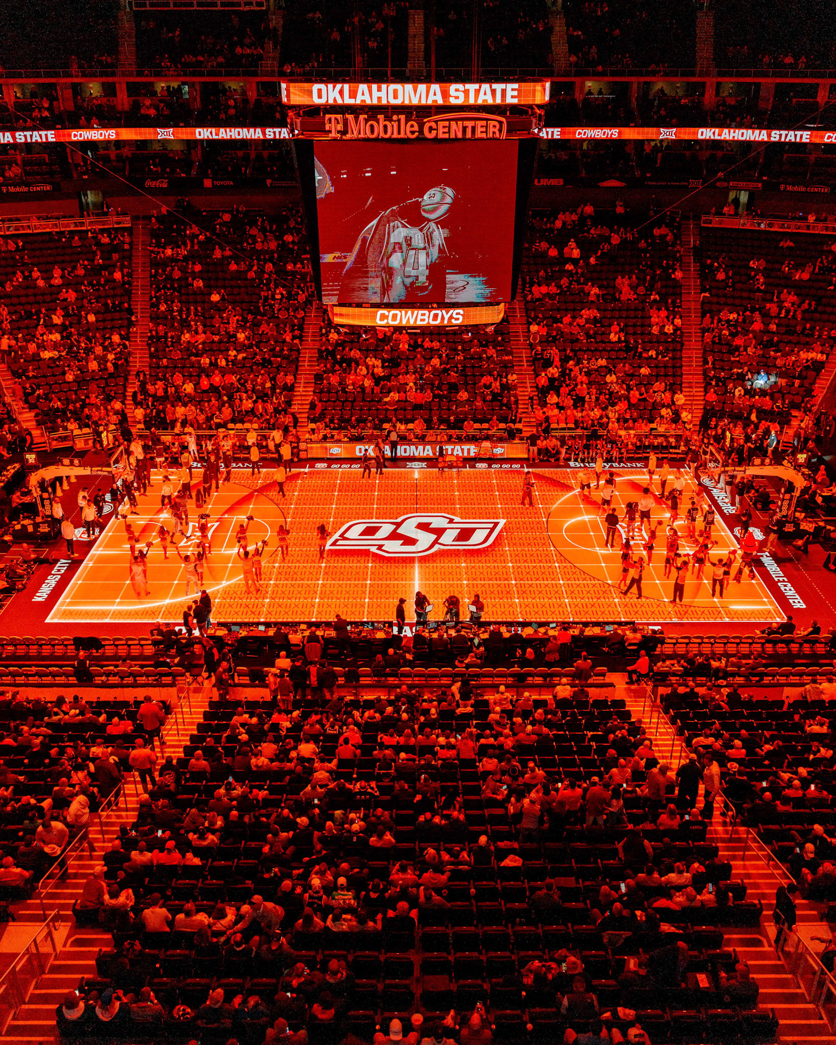 Image Taken at MBB vs TCU (Big 12 Tournamentt, 12, 03, 2026, T-Mobile Center, Kansas City Missouri. Carson Skidmore/OSU Athletics