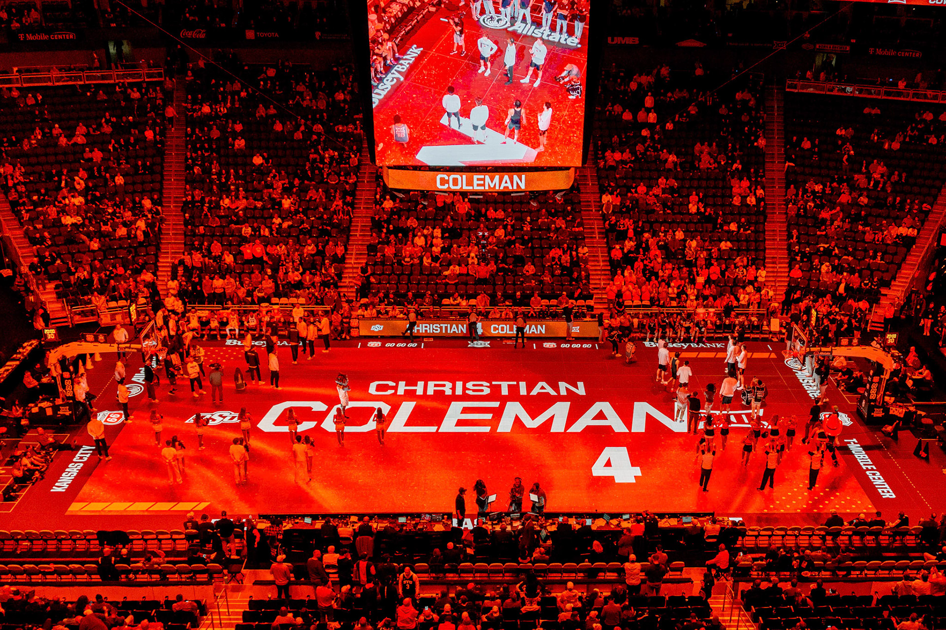 Image Taken at MBB vs TCU (Big 12 Tournamentt, 12, 03, 2026, T-Mobile Center, Kansas City Missouri. Carson Skidmore/OSU Athletics