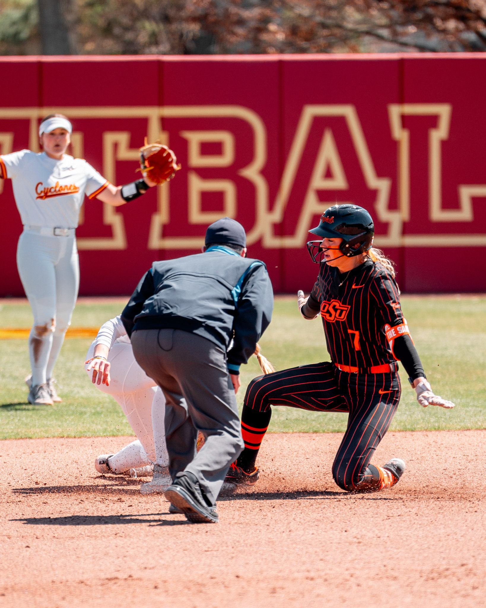Image Taken at OSU at Iowa State, 10, 04, 2026, Cyclone Sports Complex, Ames, Iowa. Carson Skidmore/OSU Athletics.