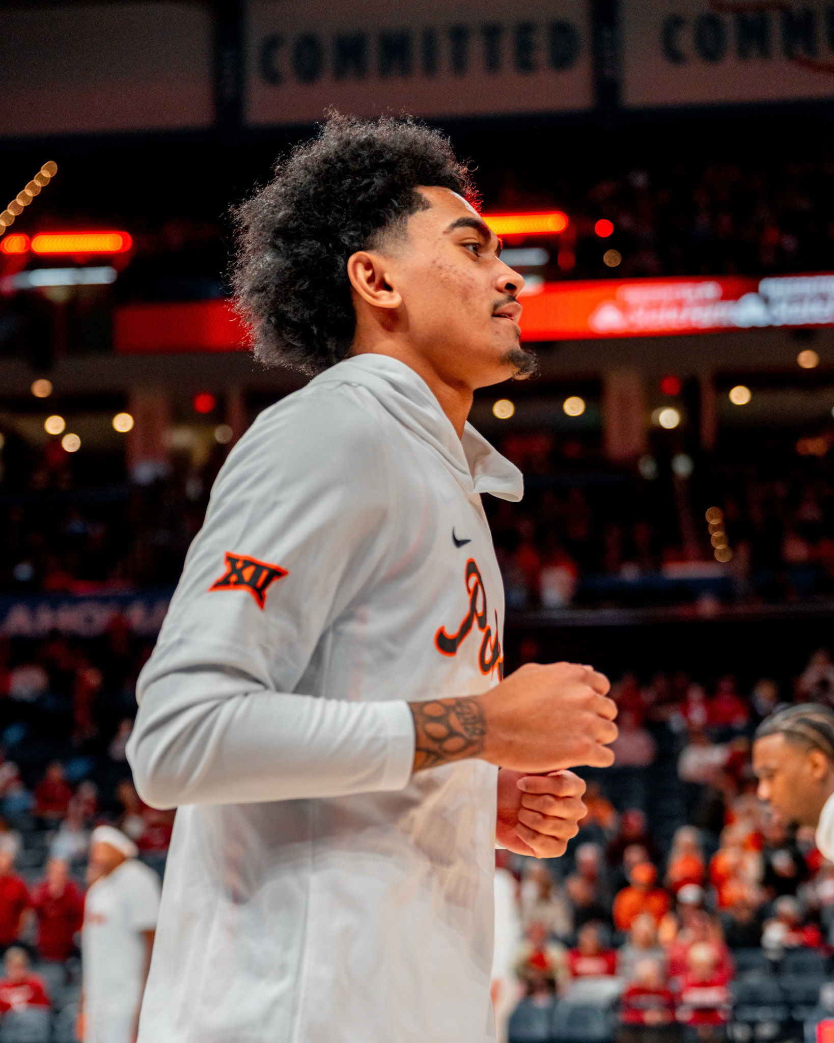 Image Taken at OkState vs Oklahoma, 13, 12, 2025, Paycom Center, Oklahoma City Oklahoma. Carson Skidmore/OSU Athletics