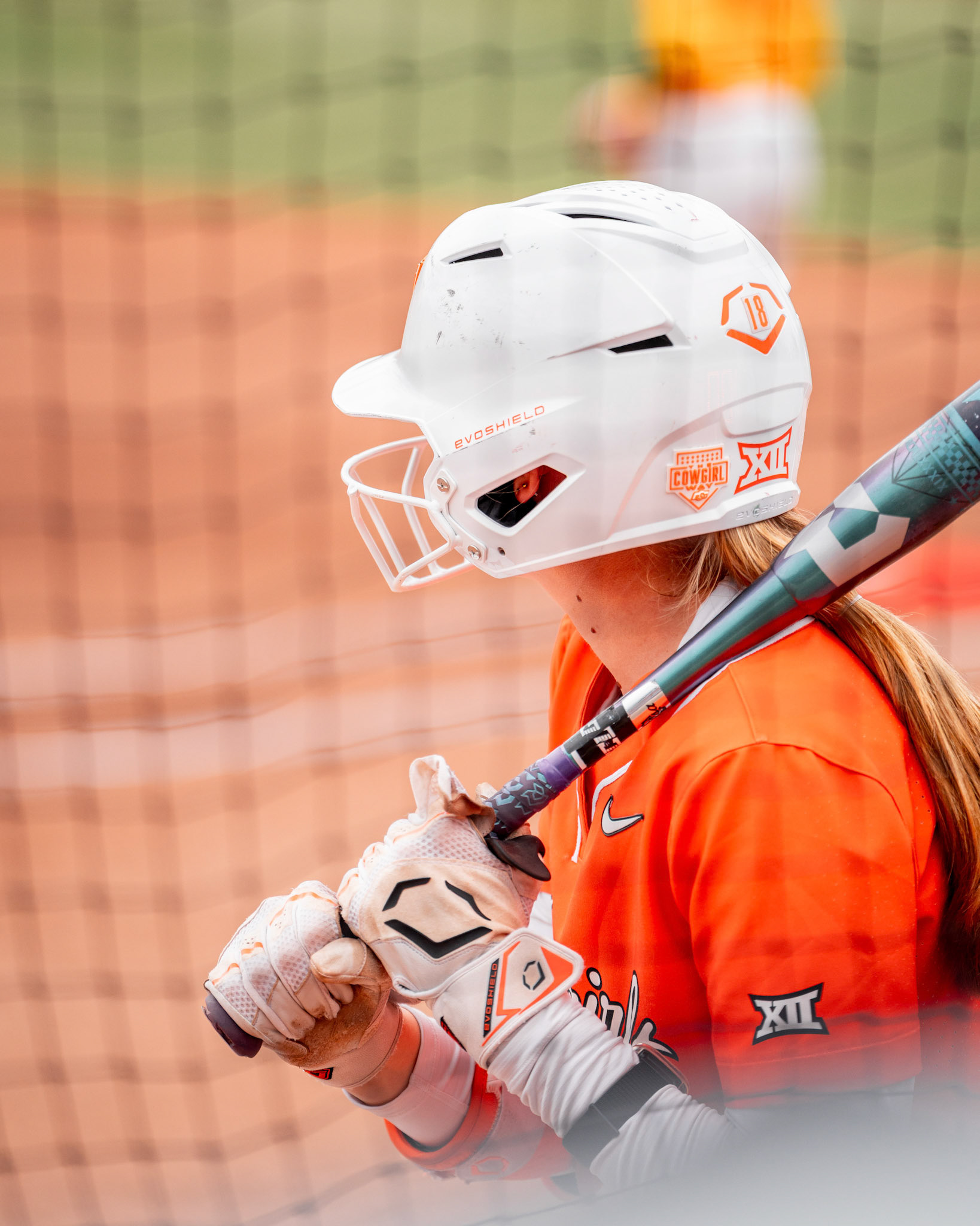 Image Taken at Cowgirl Softball at Iowa State, 12, 04, 2026, Cyclone Sports Complex, Ames, Iowa. Carson Skidmore/OSU Athletics.,