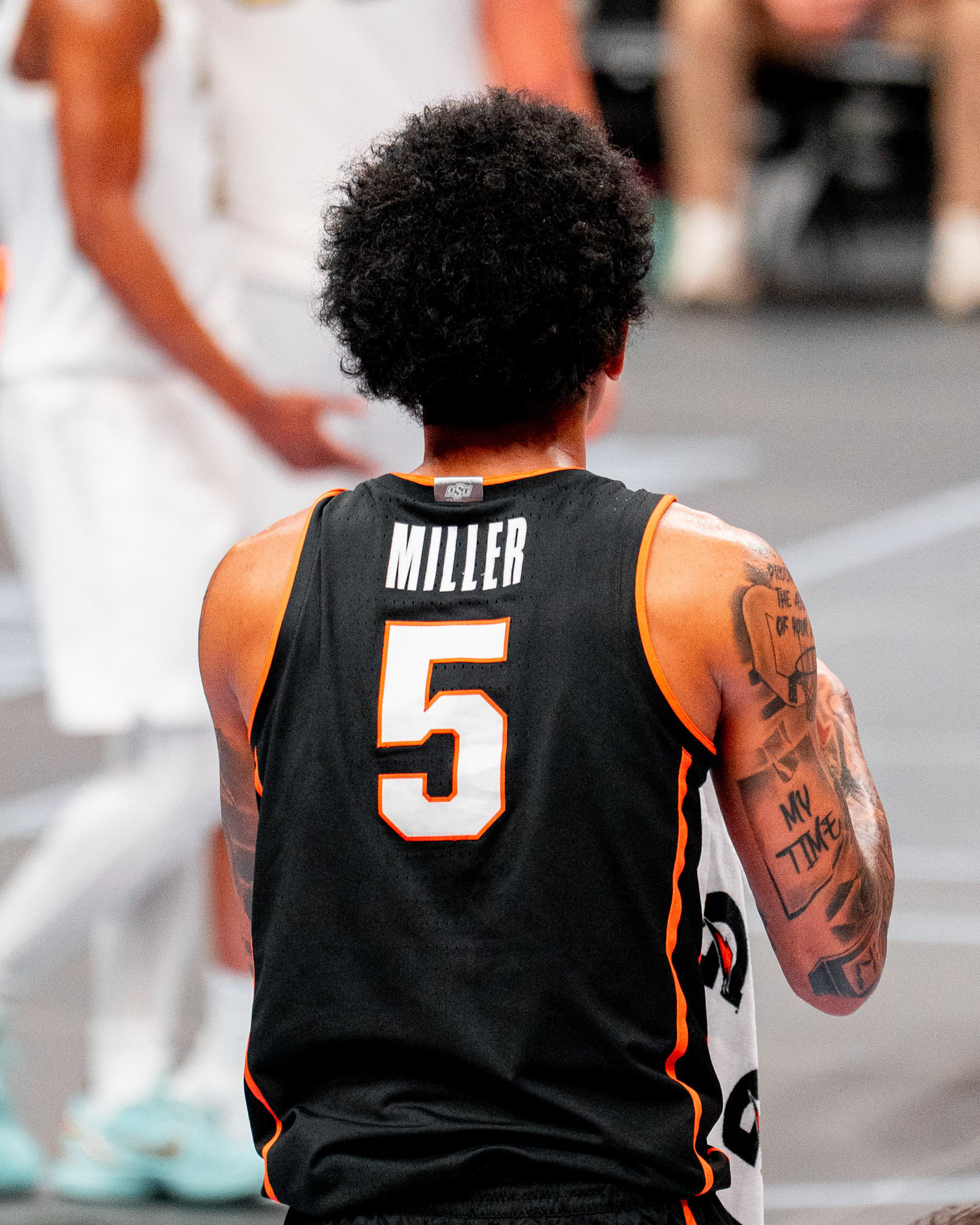 Image Taken at 2026 Phillips 66 Big 12 Men's Basketball Tournament, 11, 03, 2026, T-Mobile Center, Kansas City Missouri. Carson Skidmore/OSU Athletics