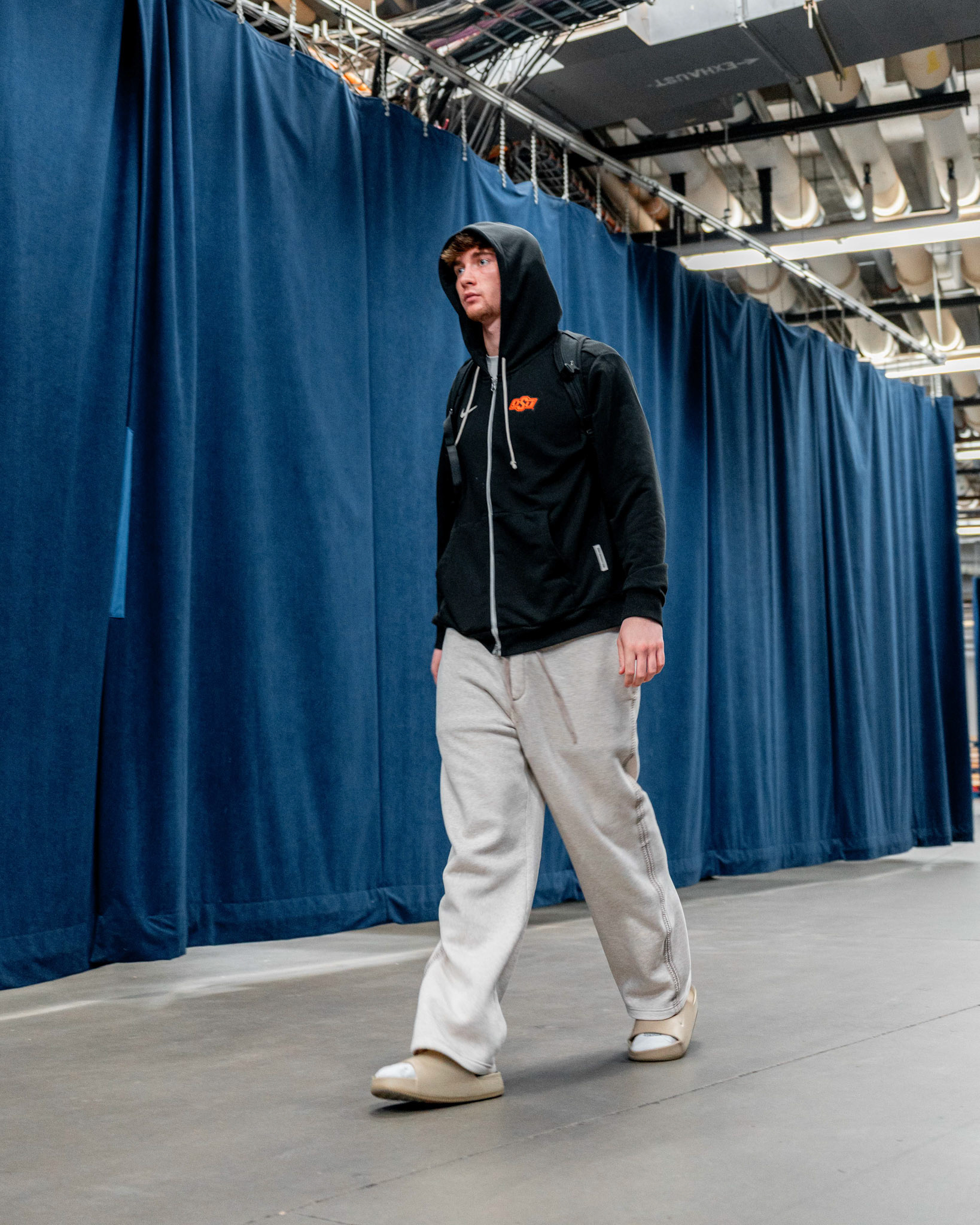 Image Taken at OkState vs Oklahoma, 13, 12, 2025, Paycom Center, Oklahoma City Oklahoma. Carson Skidmore/OSU Athletics