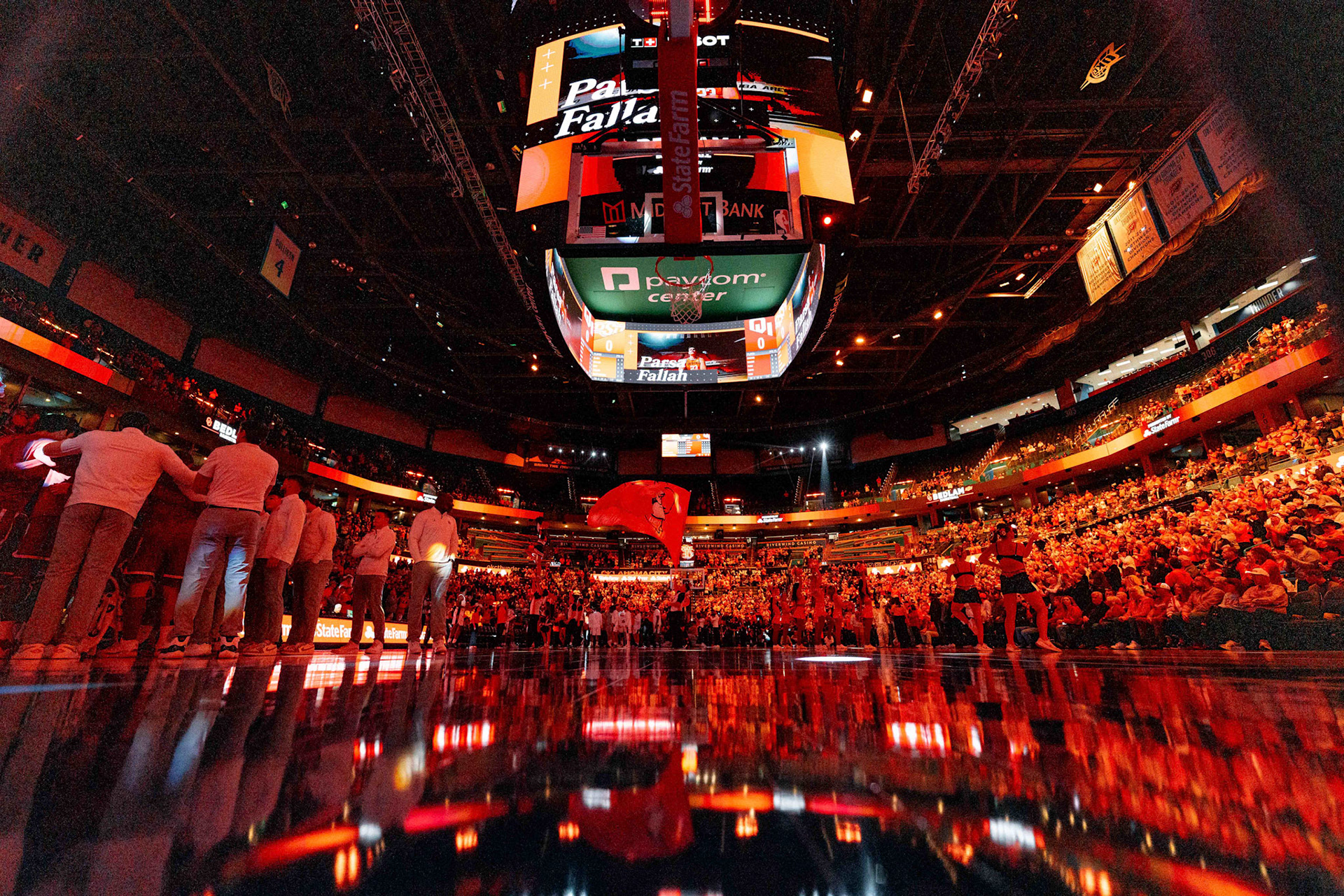 Image Taken at OkState vs Oklahoma, 13, 12, 2025, Paycom Center, Oklahoma City Oklahoma. Carson Skidmore/OSU Athletics