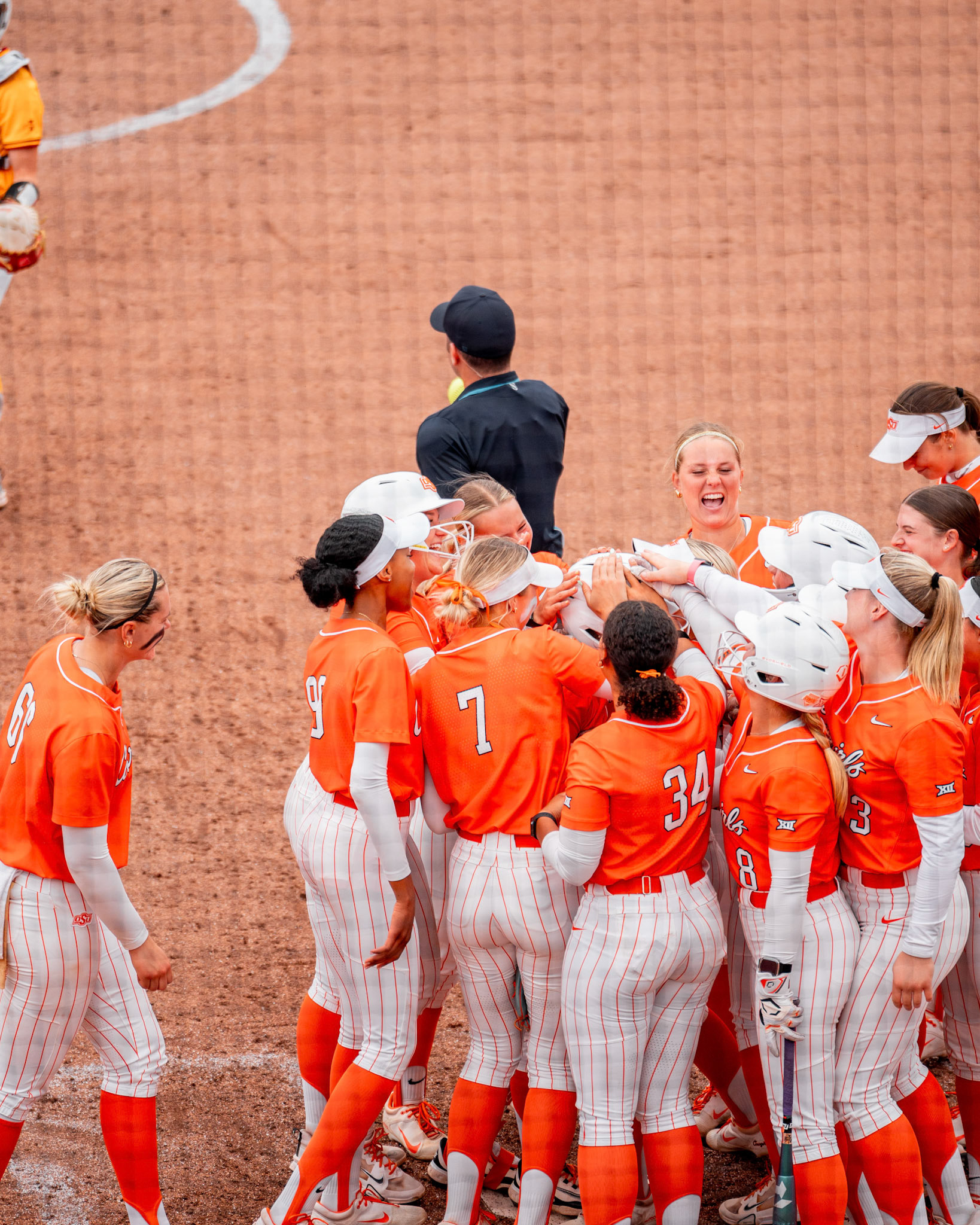 Image Taken at Cowgirl Softball at Iowa State, 12, 04, 2026, Cyclone Sports Complex, Ames, Iowa. Carson Skidmore/OSU Athletics.,