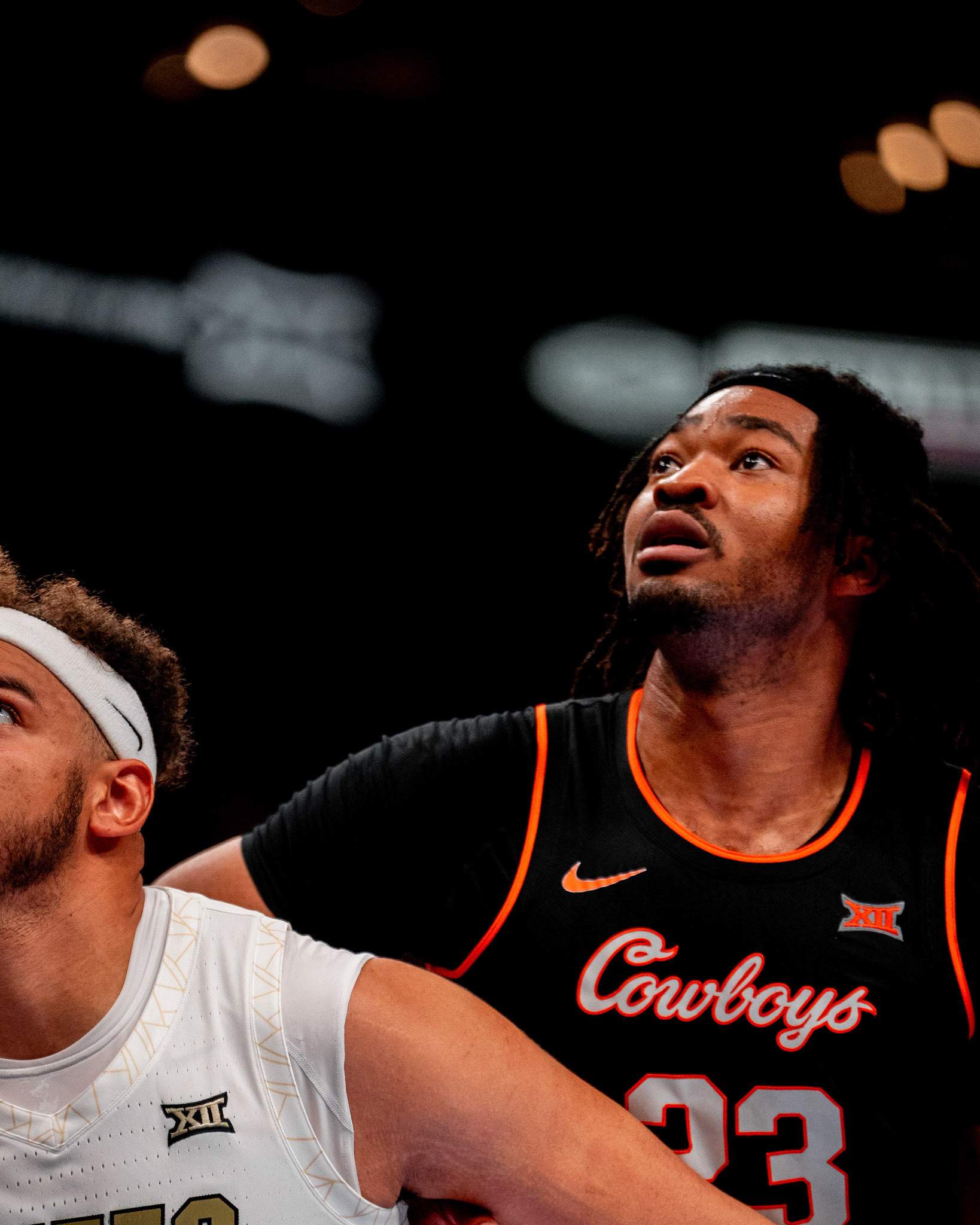 Image Taken at 2026 Phillips 66 Big 12 Men's Basketball Tournament, 11, 03, 2026, T-Mobile Center, Kansas City Missouri. Carson Skidmore/OSU Athletics