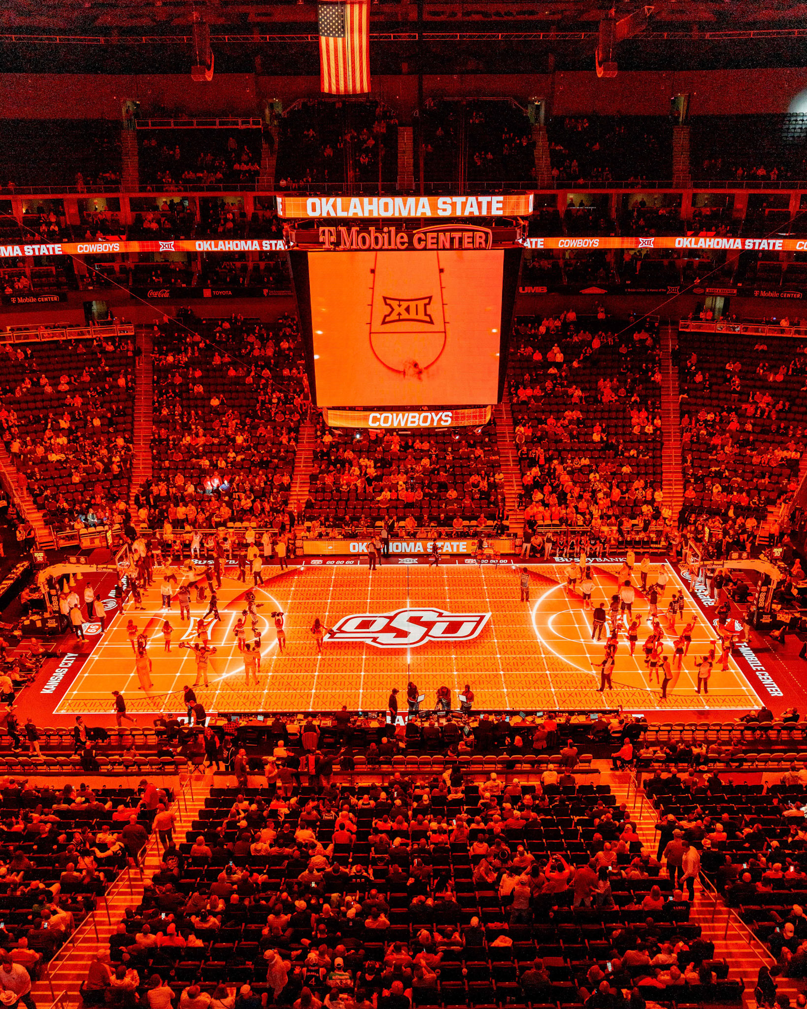 Image Taken at MBB vs TCU (Big 12 Tournamentt, 12, 03, 2026, T-Mobile Center, Kansas City Missouri. Carson Skidmore/OSU Athletics