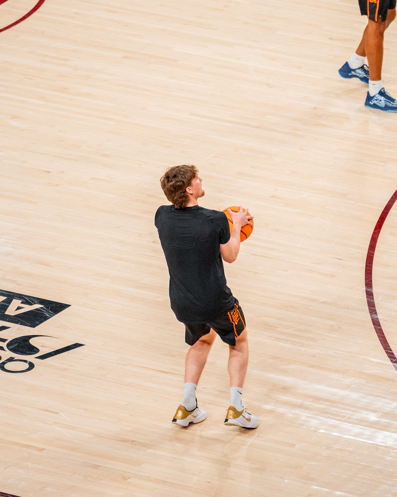 Image Taken at Oklahoma State Mens Basketball at Arizona State University, 10, 02, 2026, Desert Financial Arena, Tempe, Arizona. Carson Skidmore/OSU Athletics