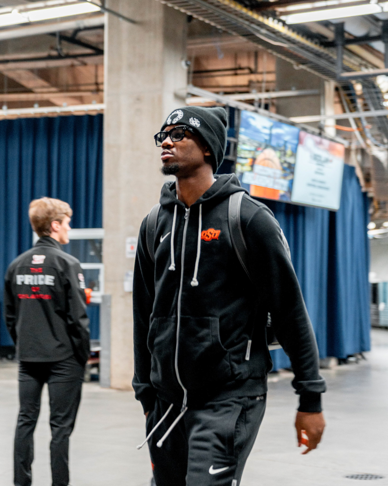Image Taken at OkState vs Oklahoma, 13, 12, 2025, Paycom Center, Oklahoma City Oklahoma. Carson Skidmore/OSU Athletics
