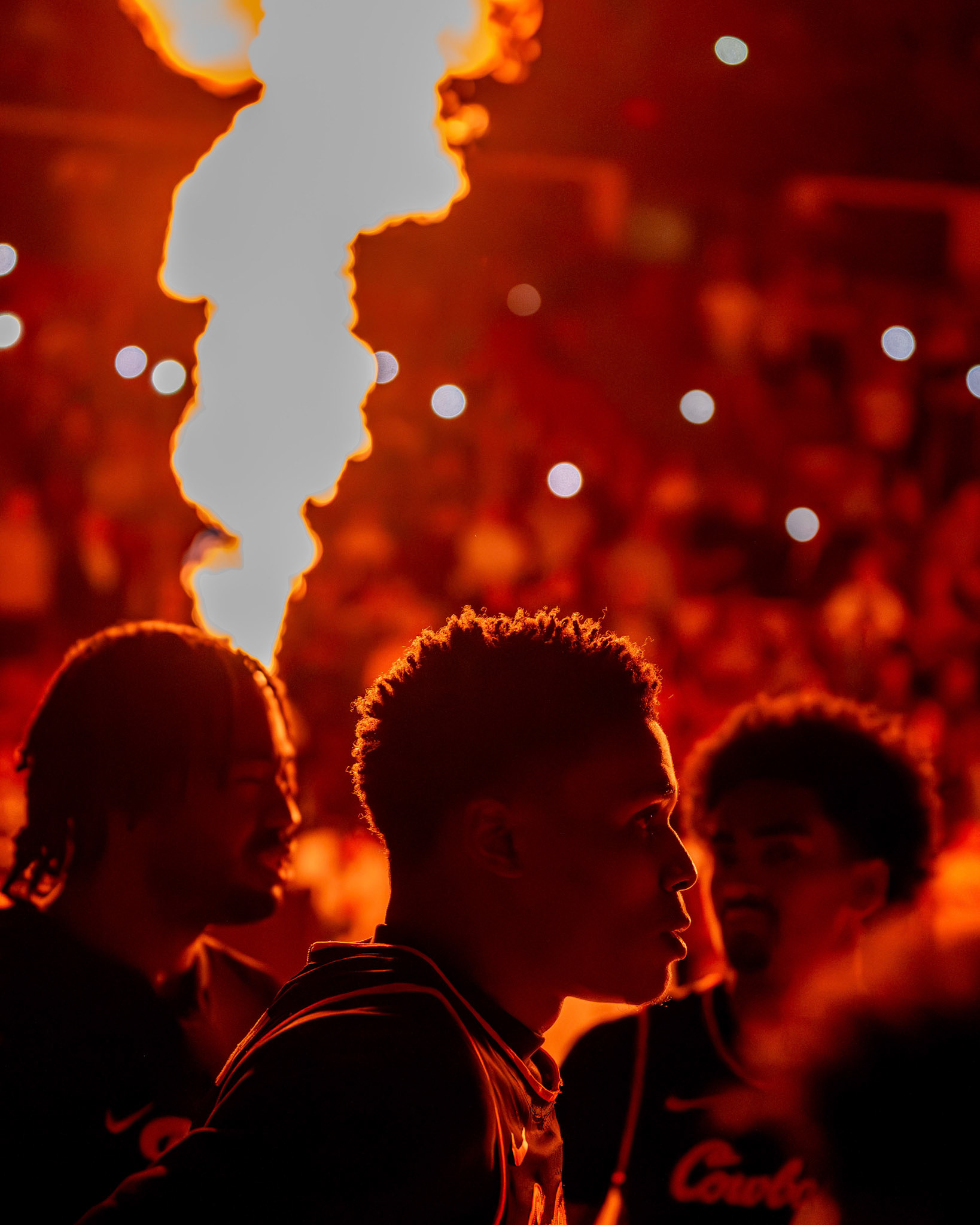 Image Taken at Oklahoma State Mens Basketball at Arizona State University, 10, 02, 2026, Desert Financial Arena, Tempe, Arizona. Carson Skidmore/OSU Athletics