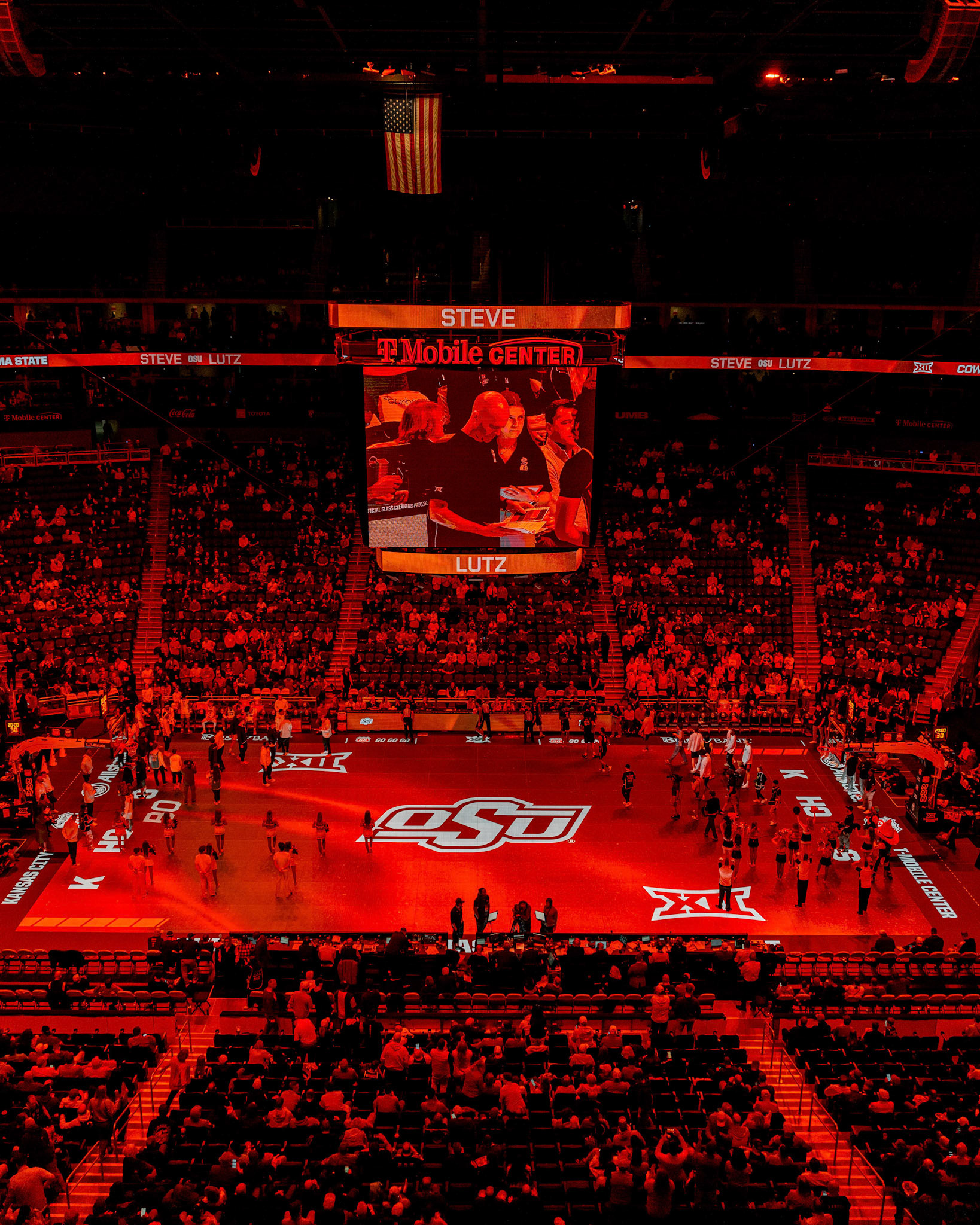 Image Taken at MBB vs TCU (Big 12 Tournamentt, 12, 03, 2026, T-Mobile Center, Kansas City Missouri. Carson Skidmore/OSU Athletics
