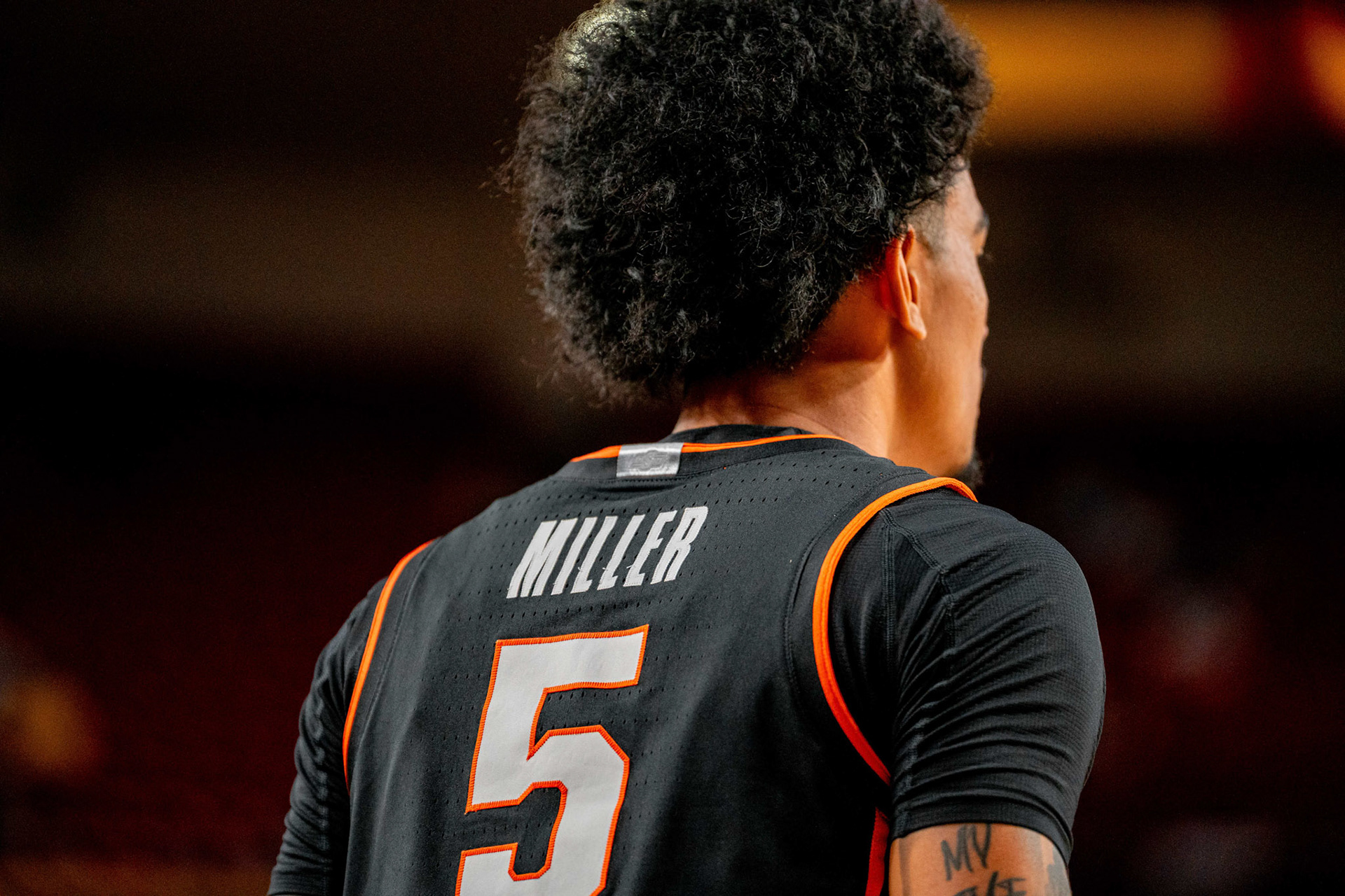 Image Taken at Oklahoma State Mens Basketball at Arizona State University, 10, 02, 2026, Desert Financial Arena, Tempe, Arizona. Carson Skidmore/OSU Athletics