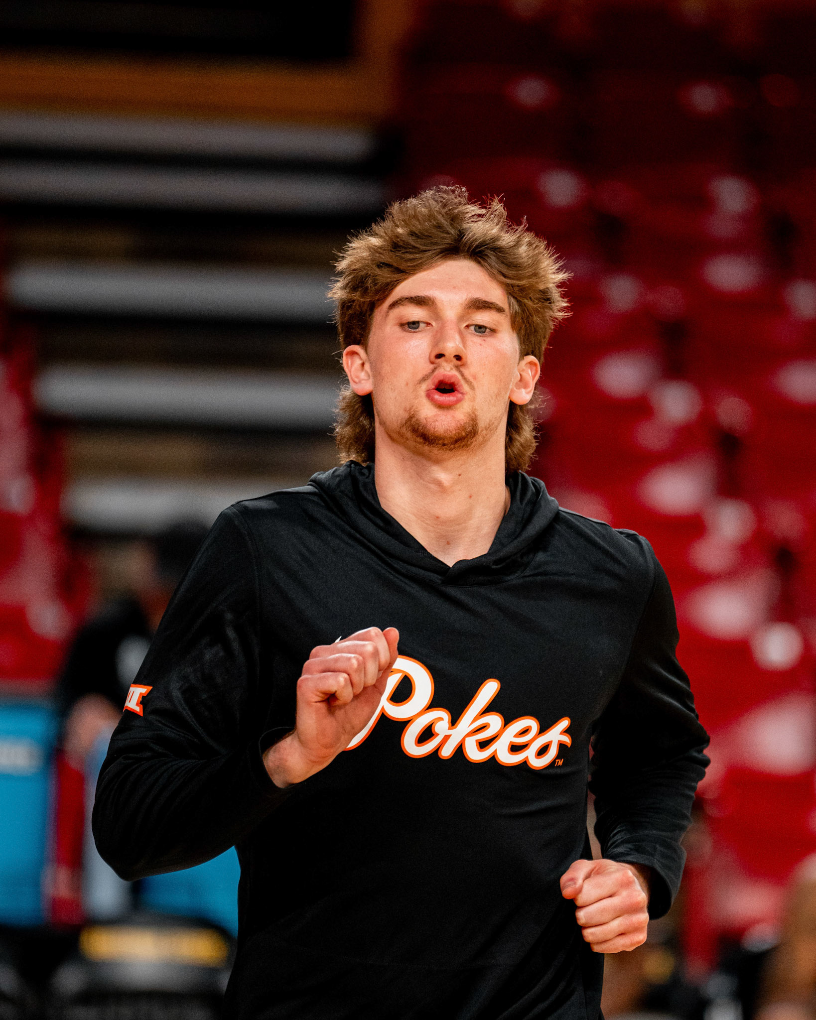 Image Taken at Oklahoma State Mens Basketball at Arizona State University, 10, 02, 2026, Desert Financial Arena, Tempe, Arizona. Carson Skidmore/OSU Athletics