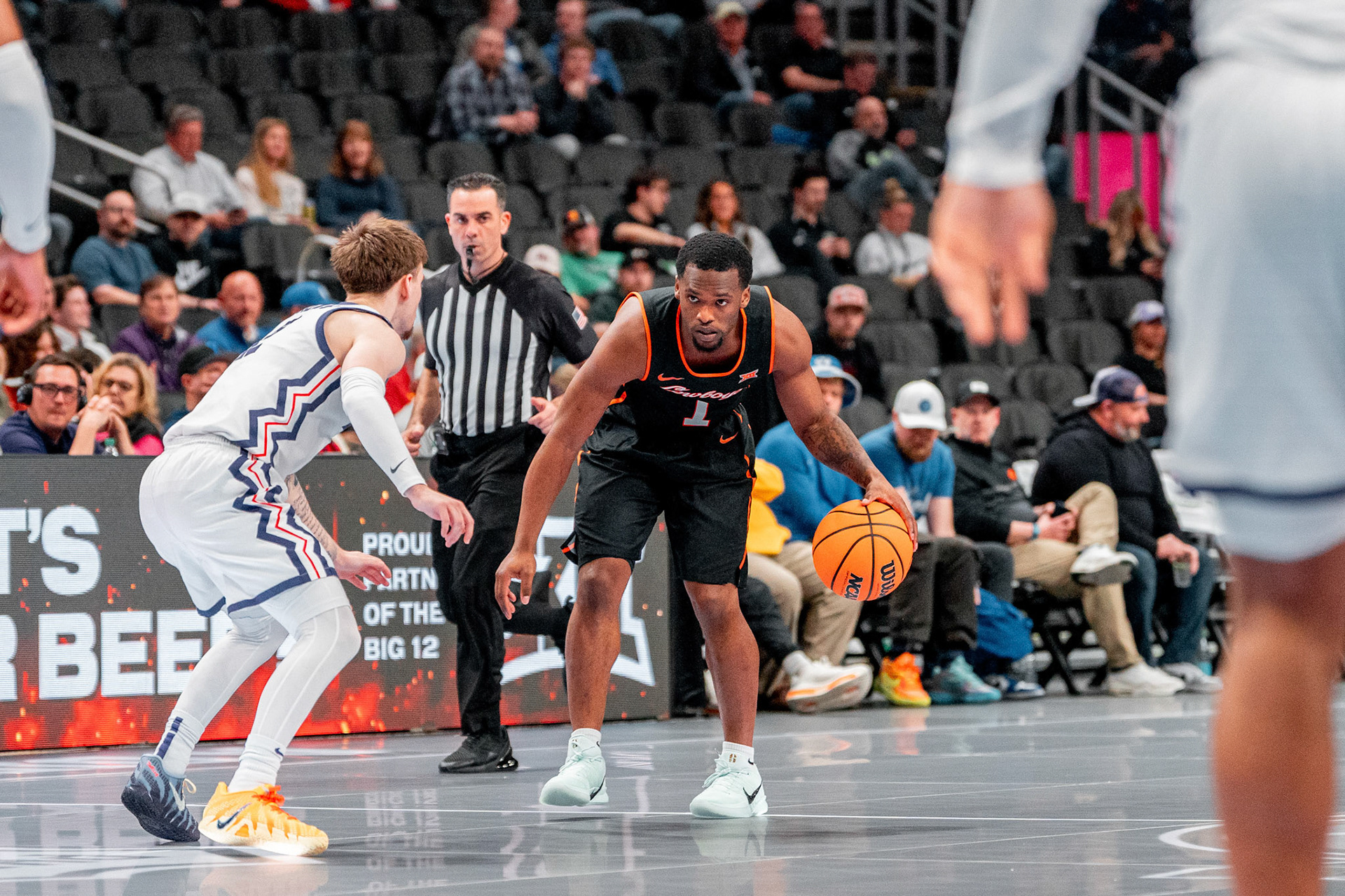 Image Taken at MBB vs TCU (Big 12 Tournamentt, 12, 03, 2026, T-Mobile Center, Kansas City Missouri. Carson Skidmore/OSU Athletics