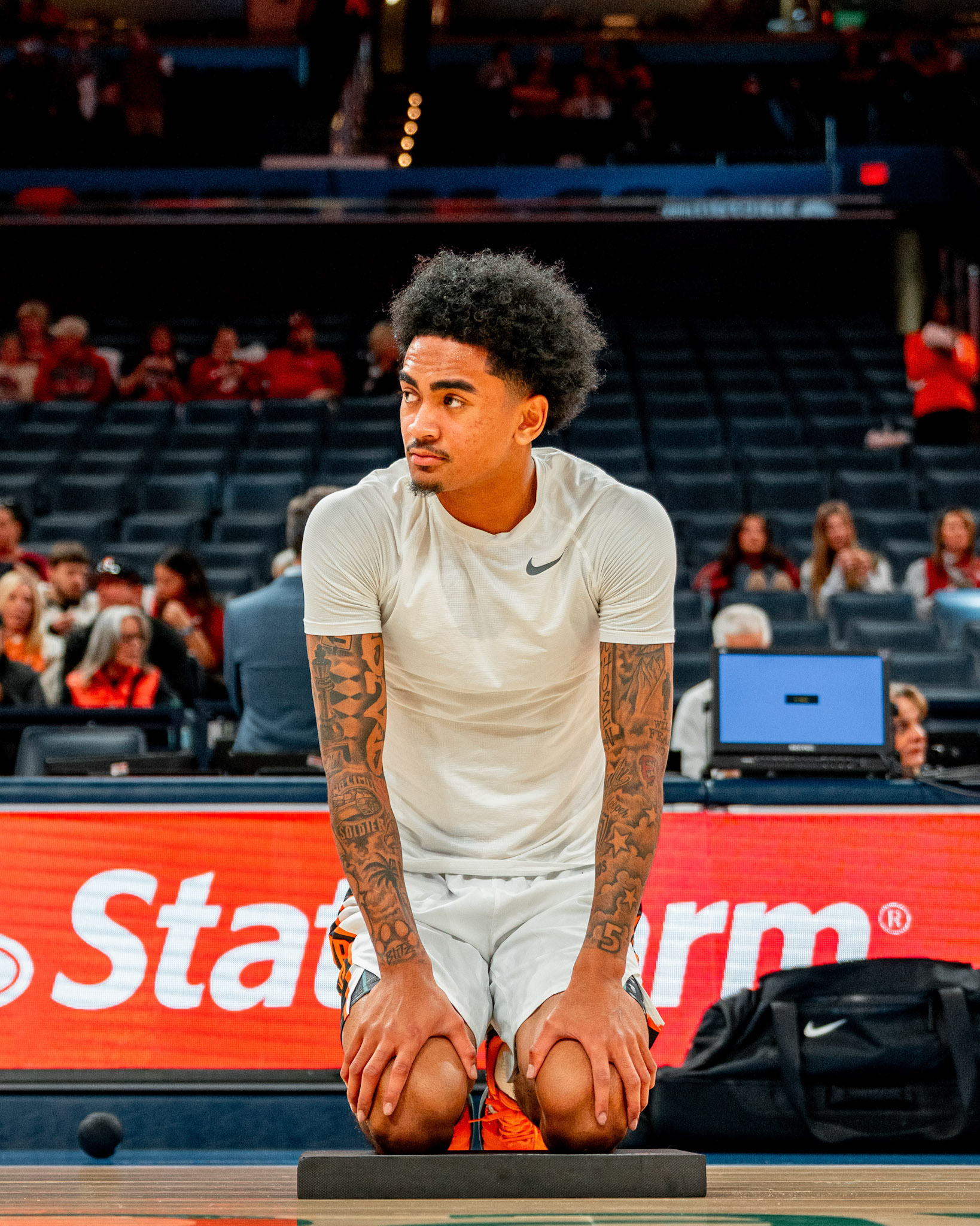 Image Taken at OkState vs Oklahoma, 13, 12, 2025, Paycom Center, Oklahoma City Oklahoma. Carson Skidmore/OSU Athletics