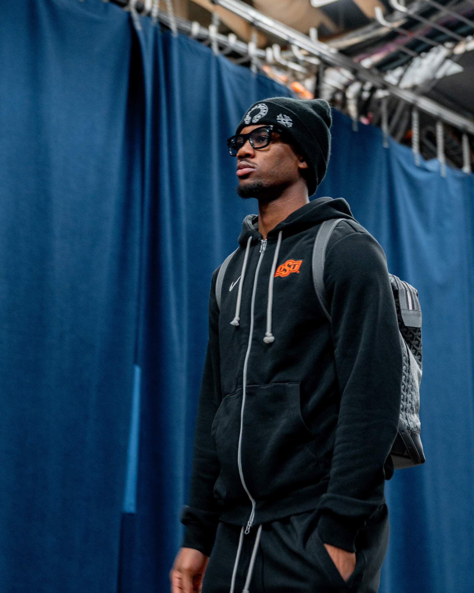 Image Taken at OkState vs Oklahoma, 13, 12, 2025, Paycom Center, Oklahoma City Oklahoma. Carson Skidmore/OSU Athletics