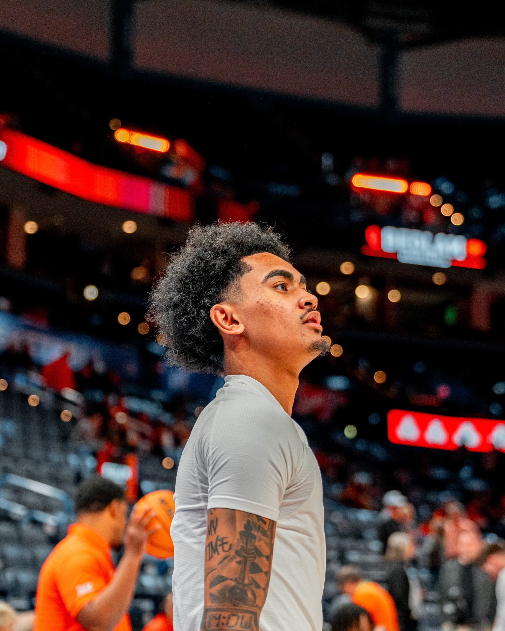 Image Taken at OkState vs Oklahoma, 13, 12, 2025, Paycom Center, Oklahoma City Oklahoma. Carson Skidmore/OSU Athletics